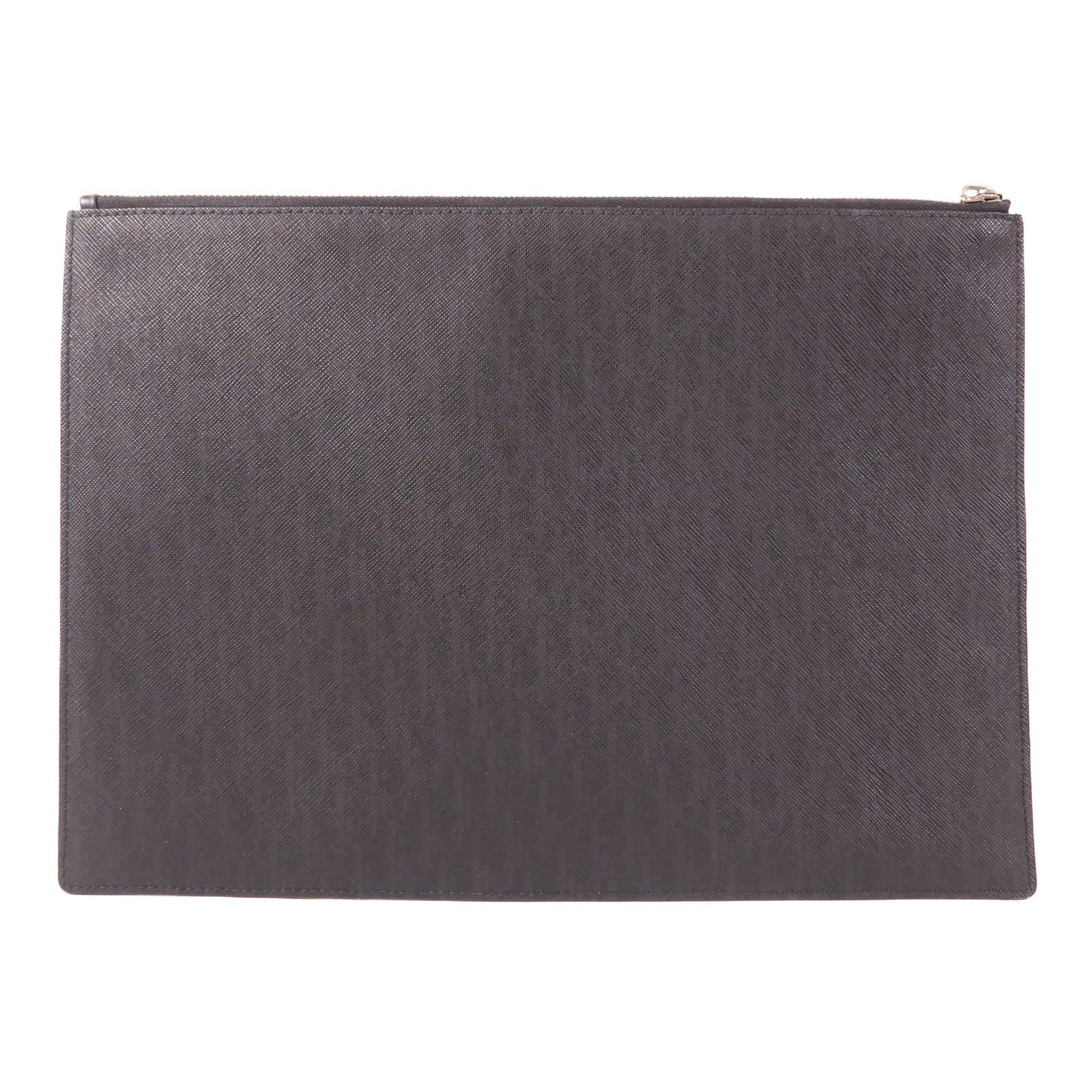 Dior 塗層帆布Clutch Bag銀扣手拿包