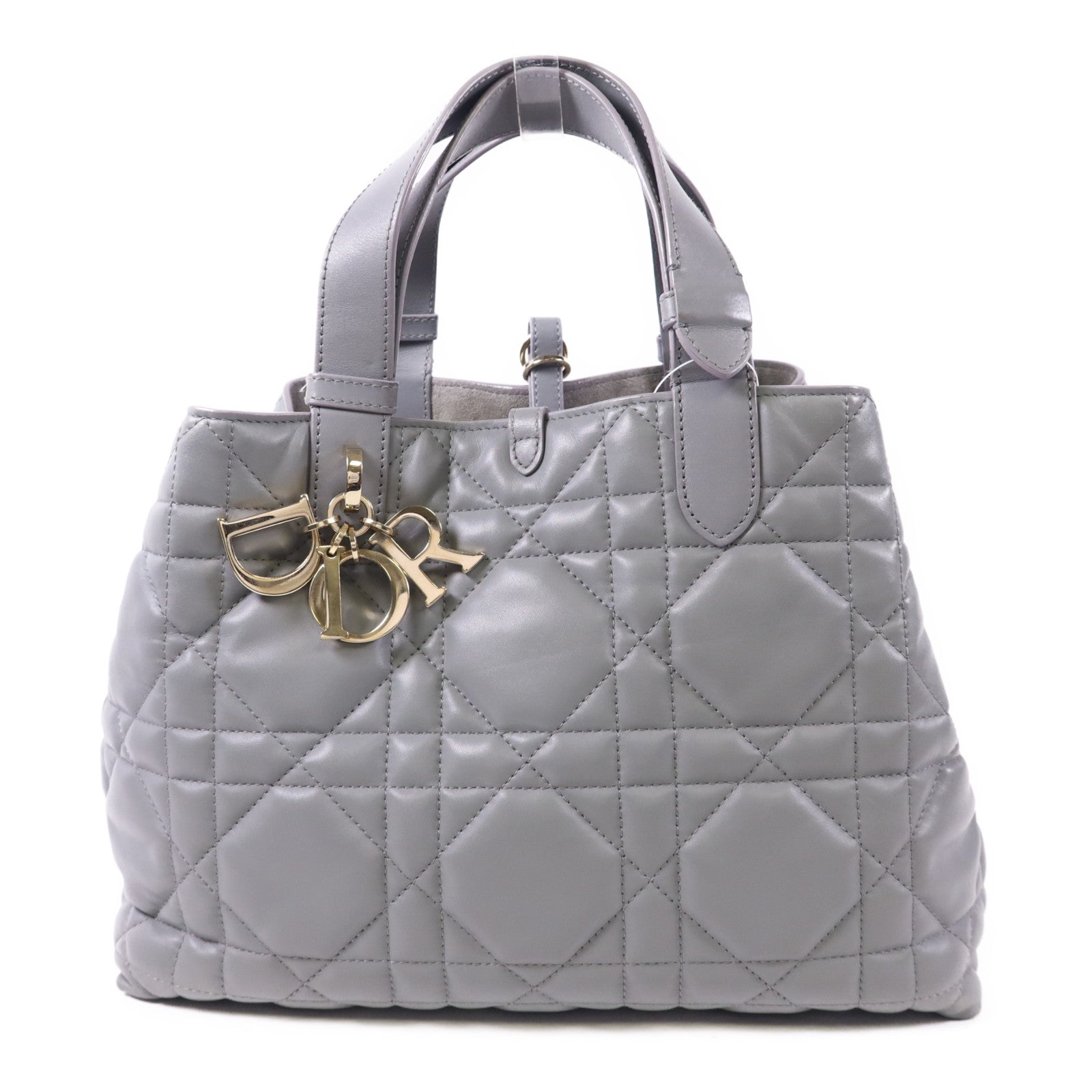 Dior 牛皮皮革Toujours Medium金扣手挽袋