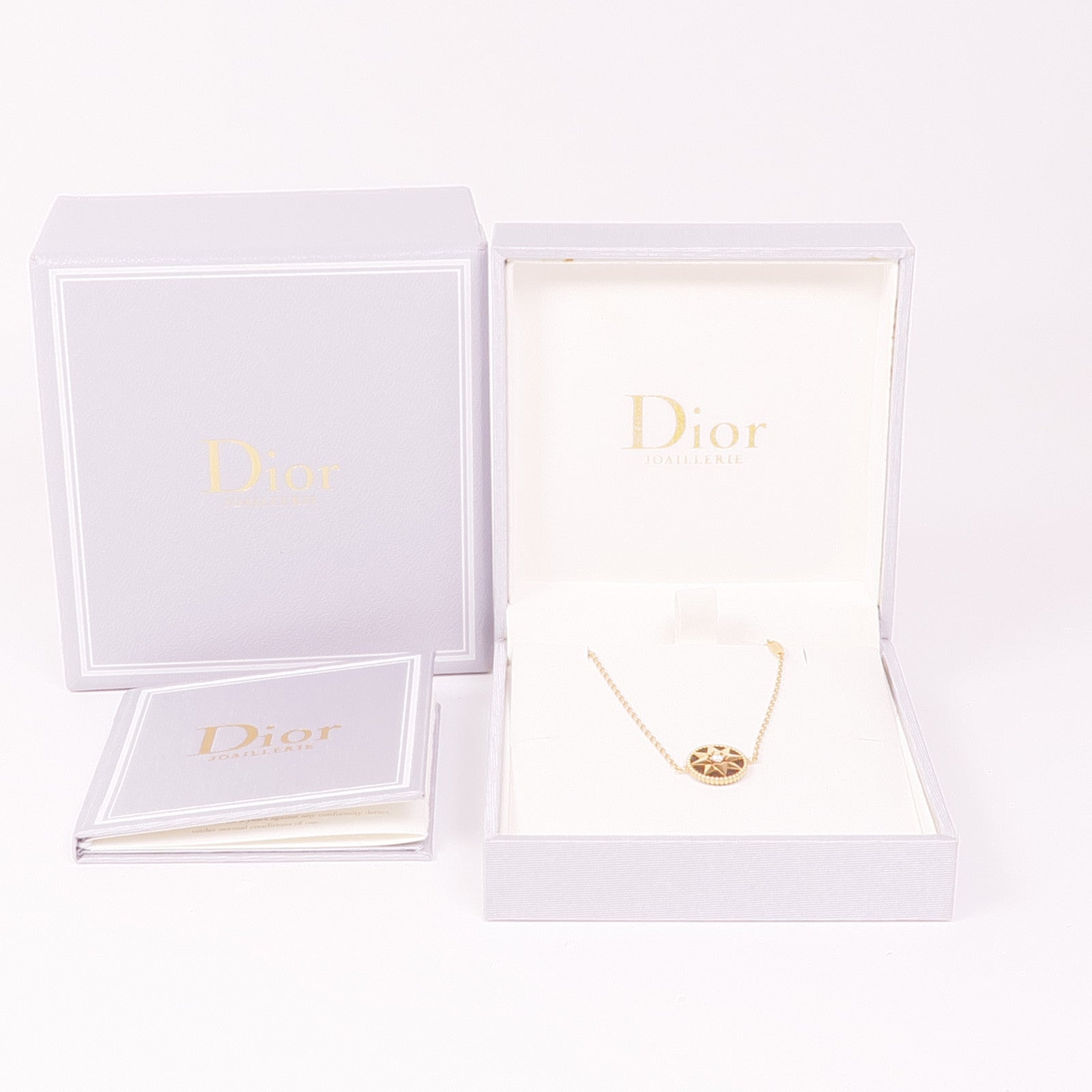 Dior 18K玫瑰金Rose des Vents手鏈