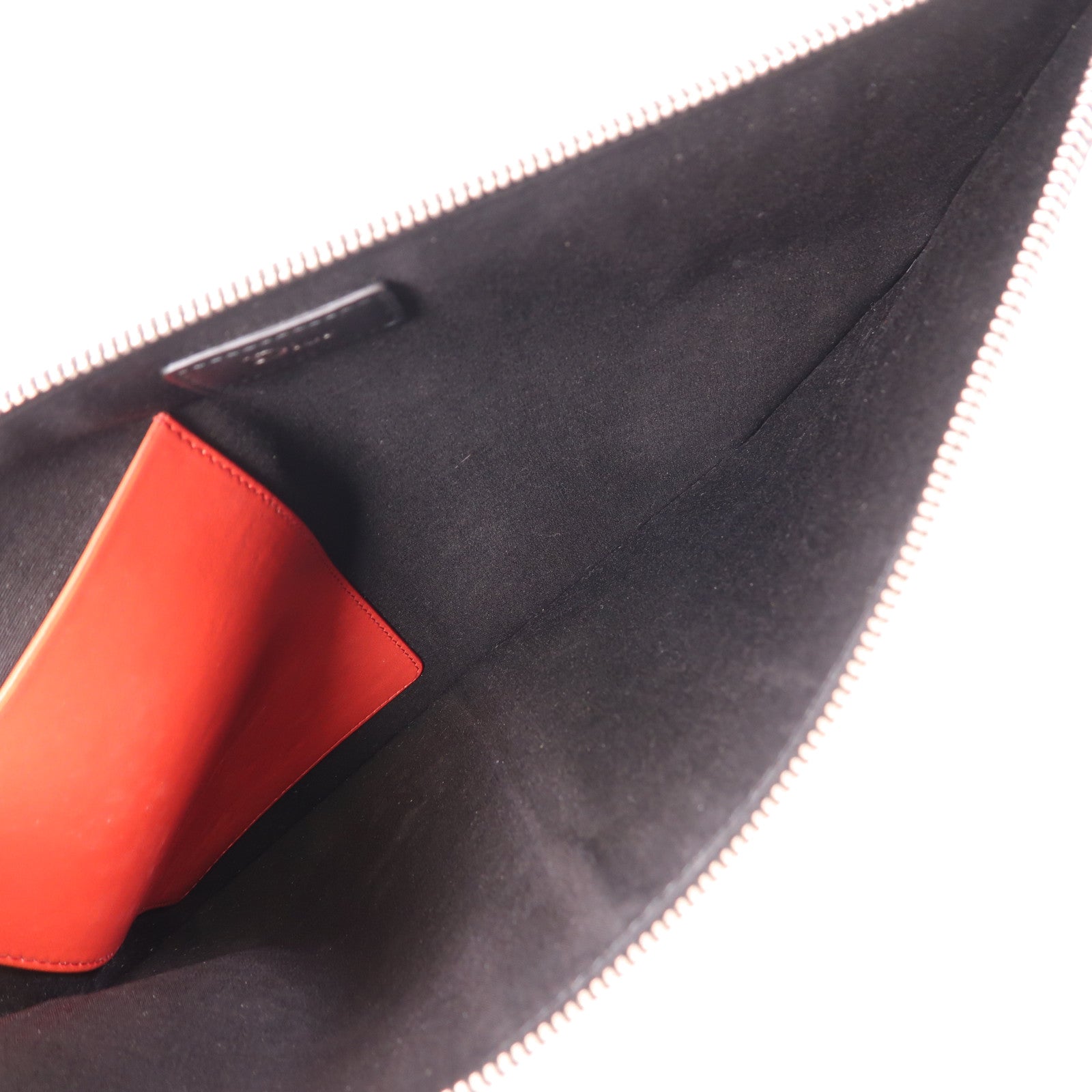 Dior 塗層帆布Clutch Bag銀扣手拿包