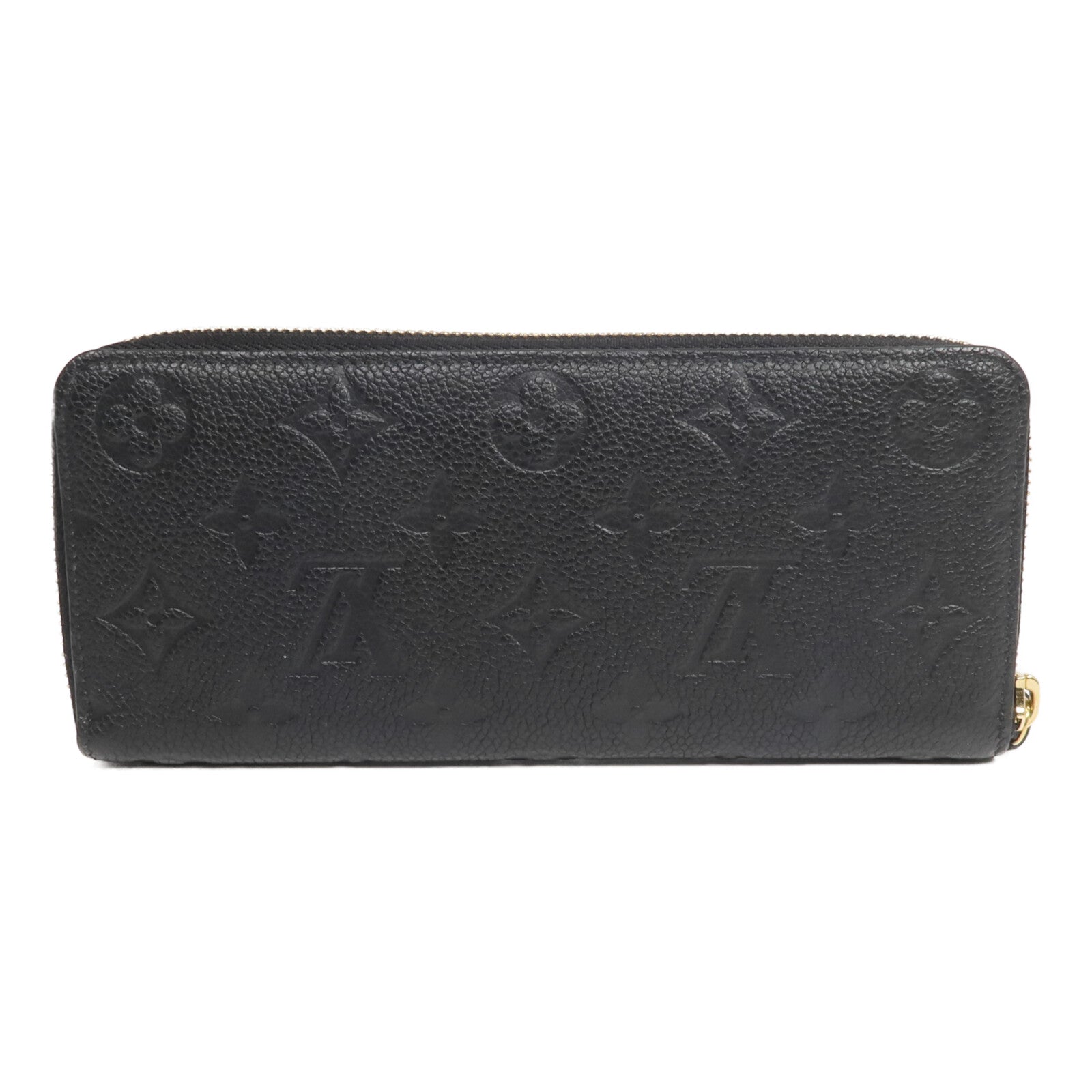 LOUIS VUITTON Monogram Empreinte Clemence Wallet 金扣長錢包