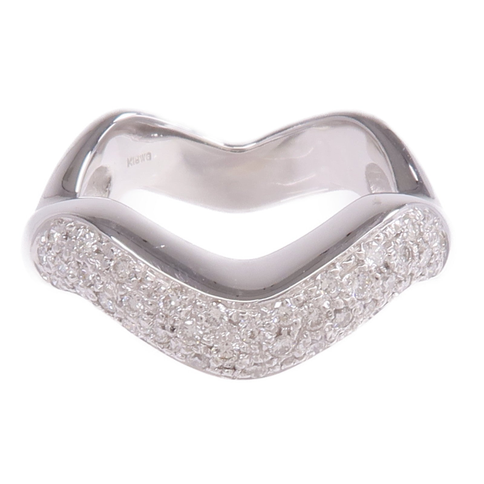 JEWELRY 18K白金Diamond Ring鑽石戒指US#7.25