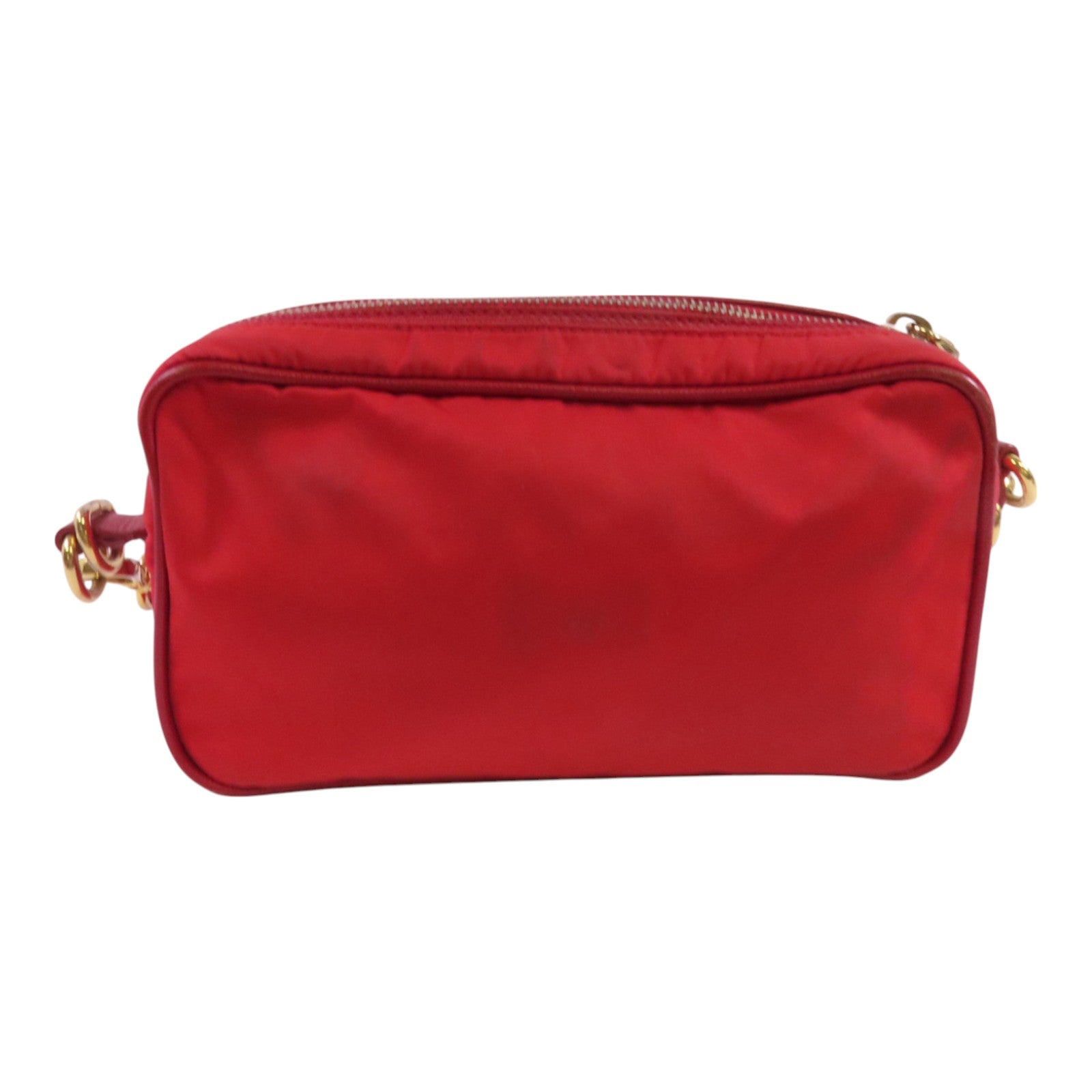 PRADA 尼龍Shoulder Bag金扣肩背袋