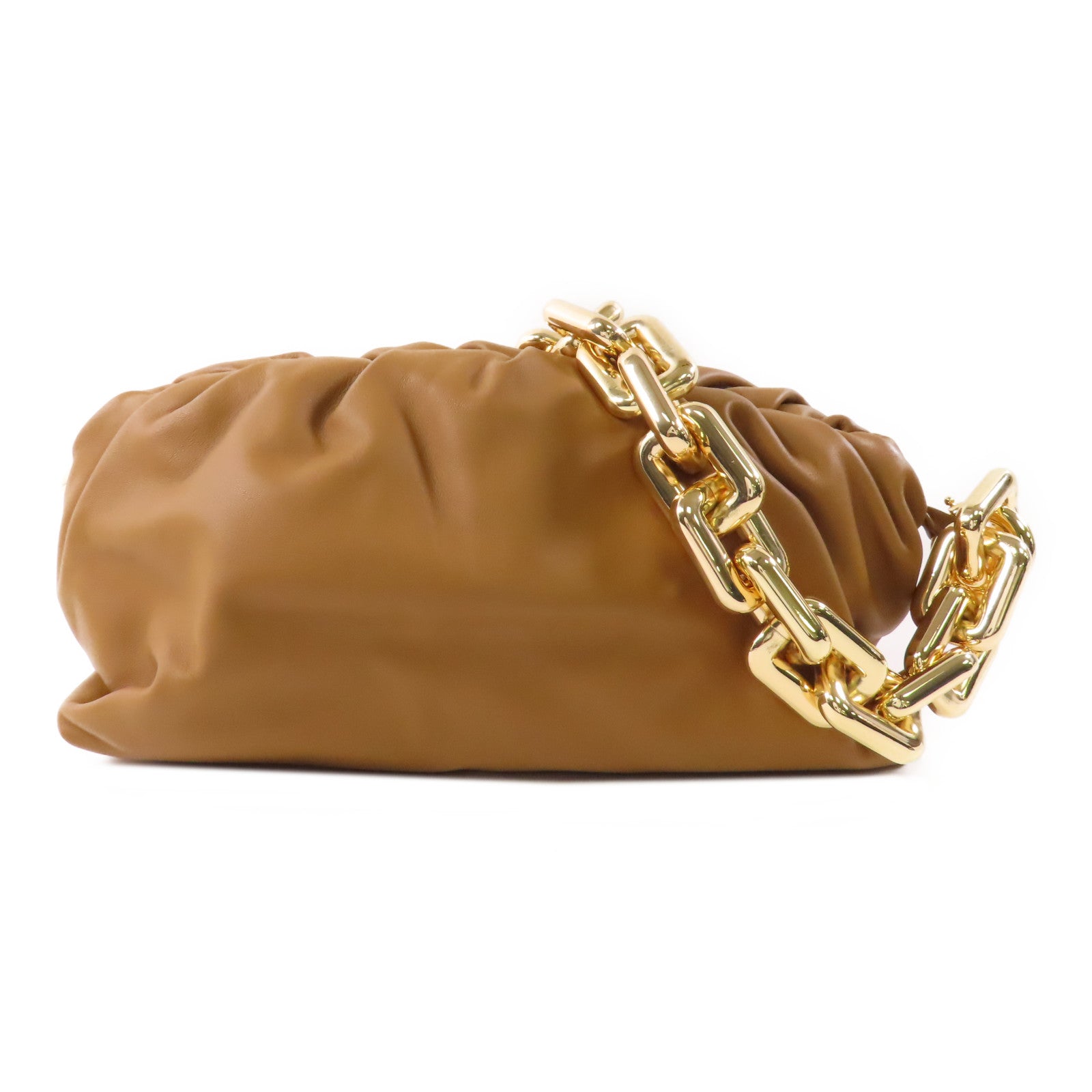BOTTEGA VENETA 【激減優惠】皮革Chain Pouch Bag金扣鏈帶肩背袋