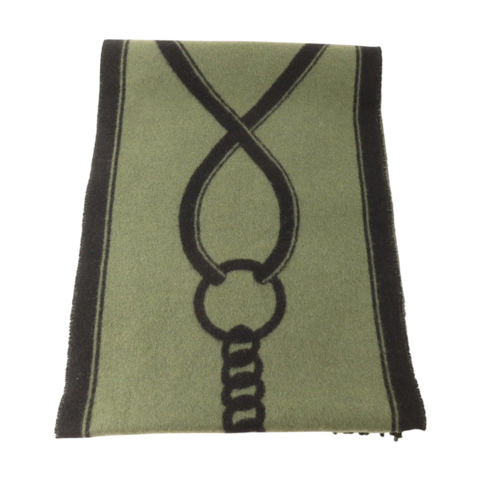 HERMES 羊絨Scarf 31x150cm圍巾