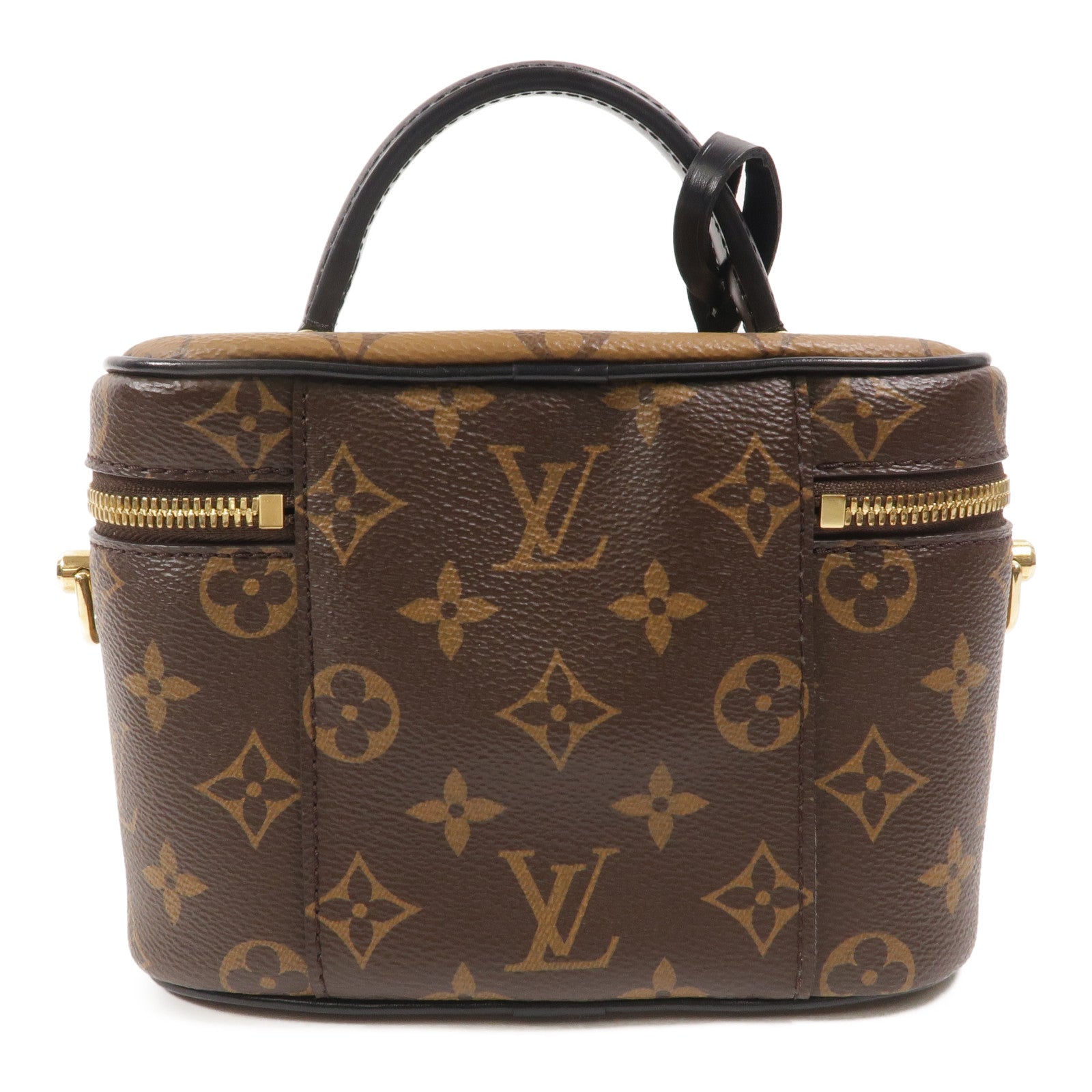 LOUIS VUITTON Monogram Reverse Vanity PM手挽肩背兩用袋