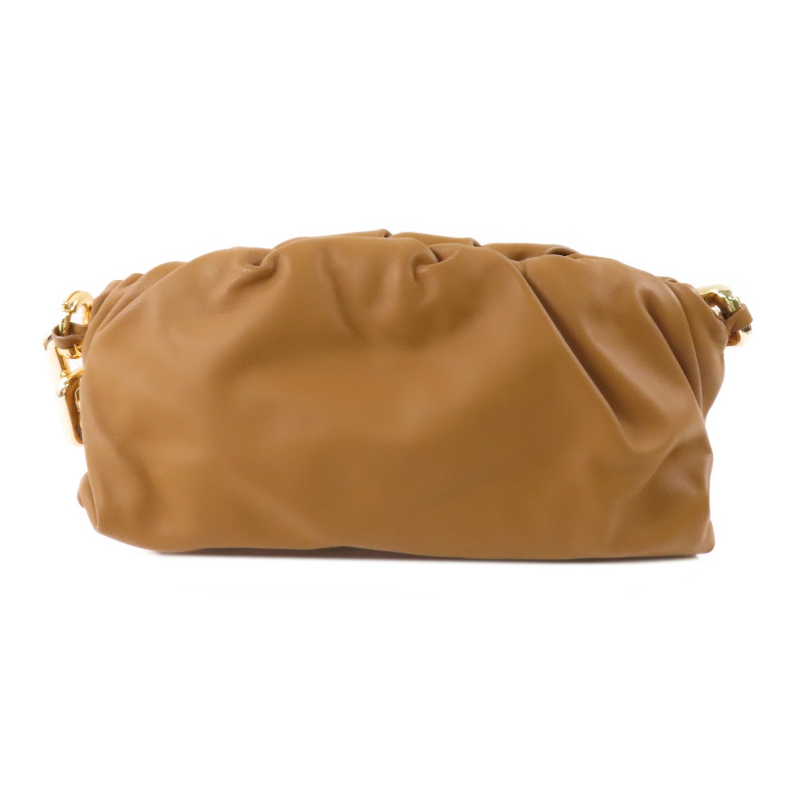 BOTTEGA VENETA 【激減優惠】皮革Chain Pouch Bag金扣鏈帶肩背袋