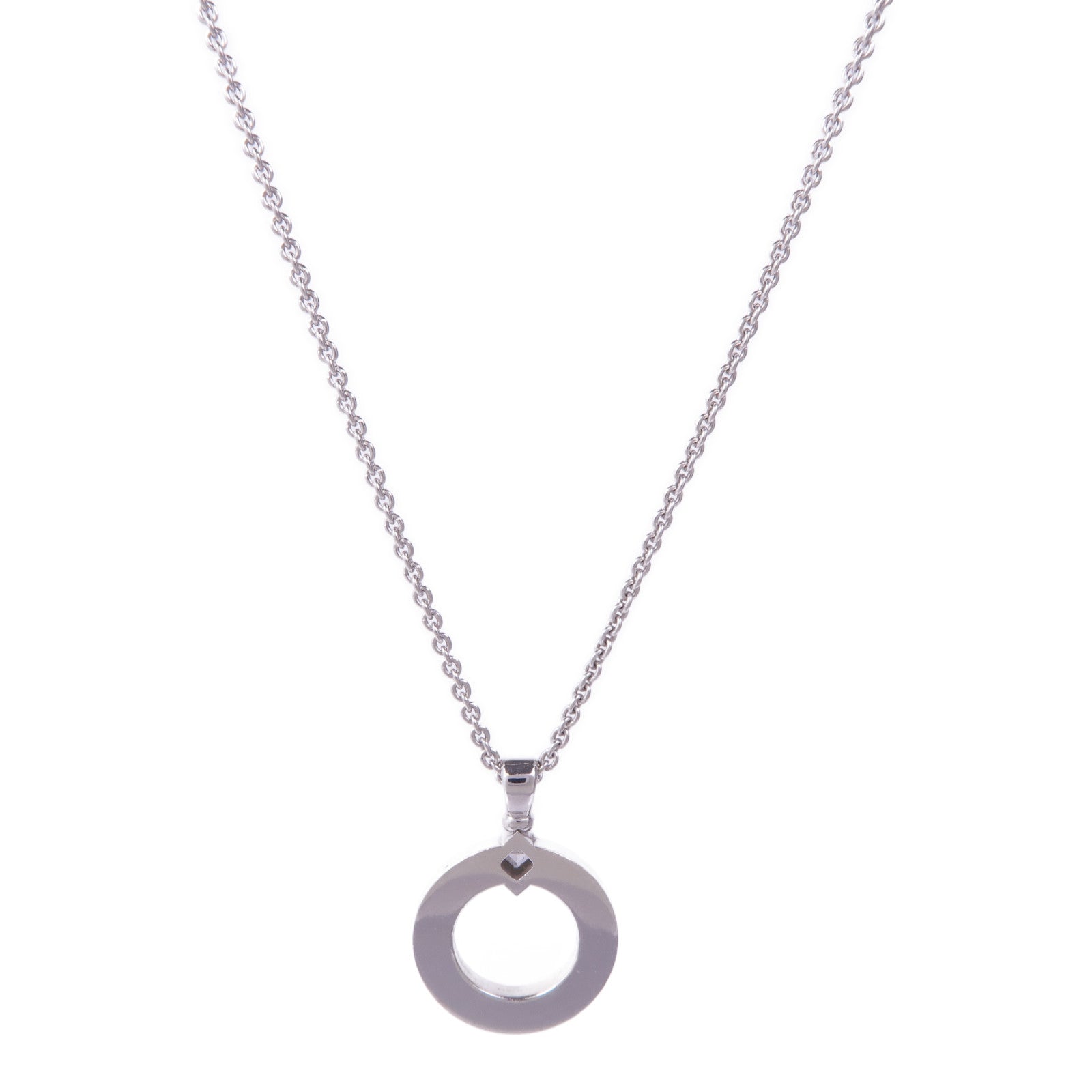BVLGARI 18K白金Bvlgari Bvlgari Necklace鑽石項鍊