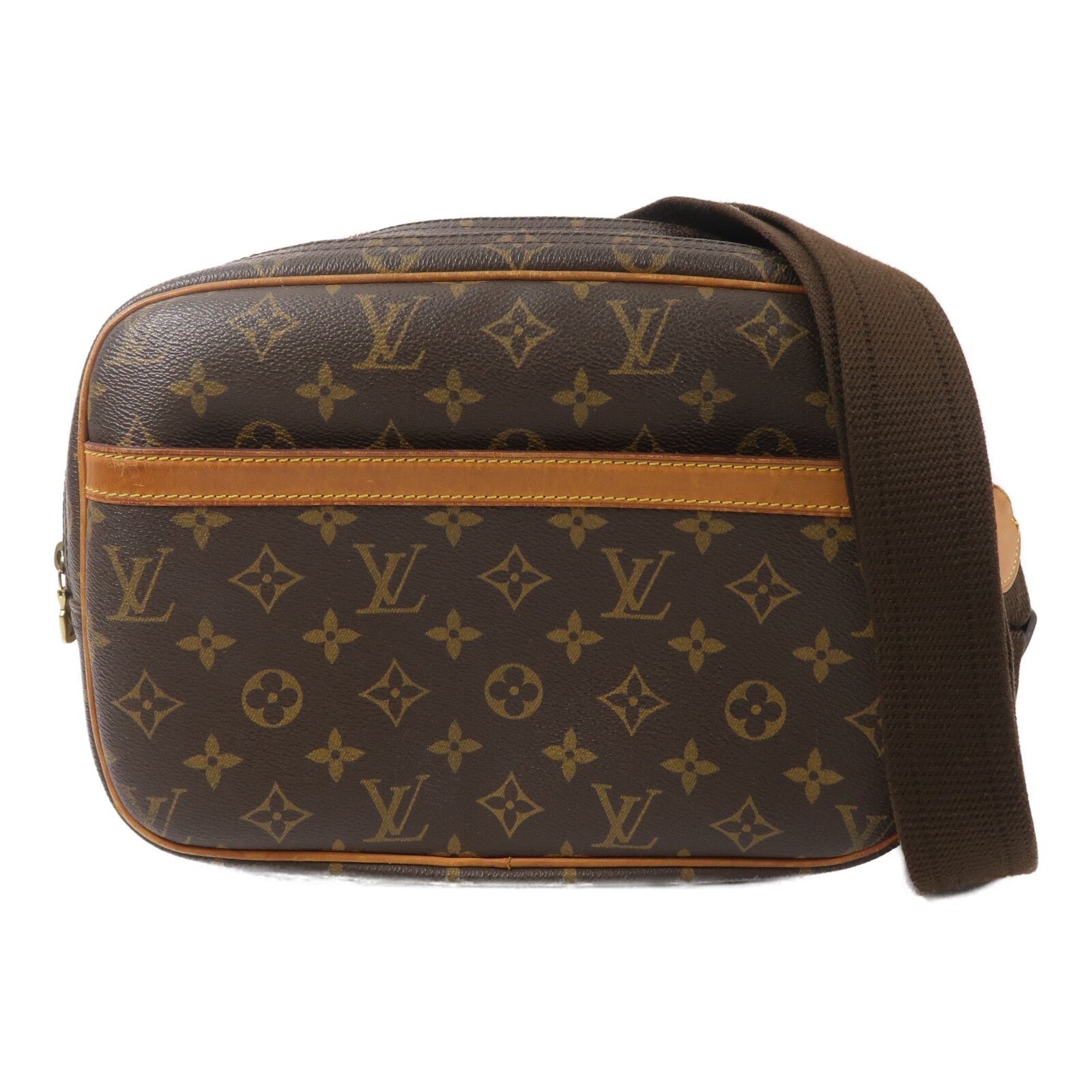 LOUIS VUITTON Monogram Reporter PM肩背袋