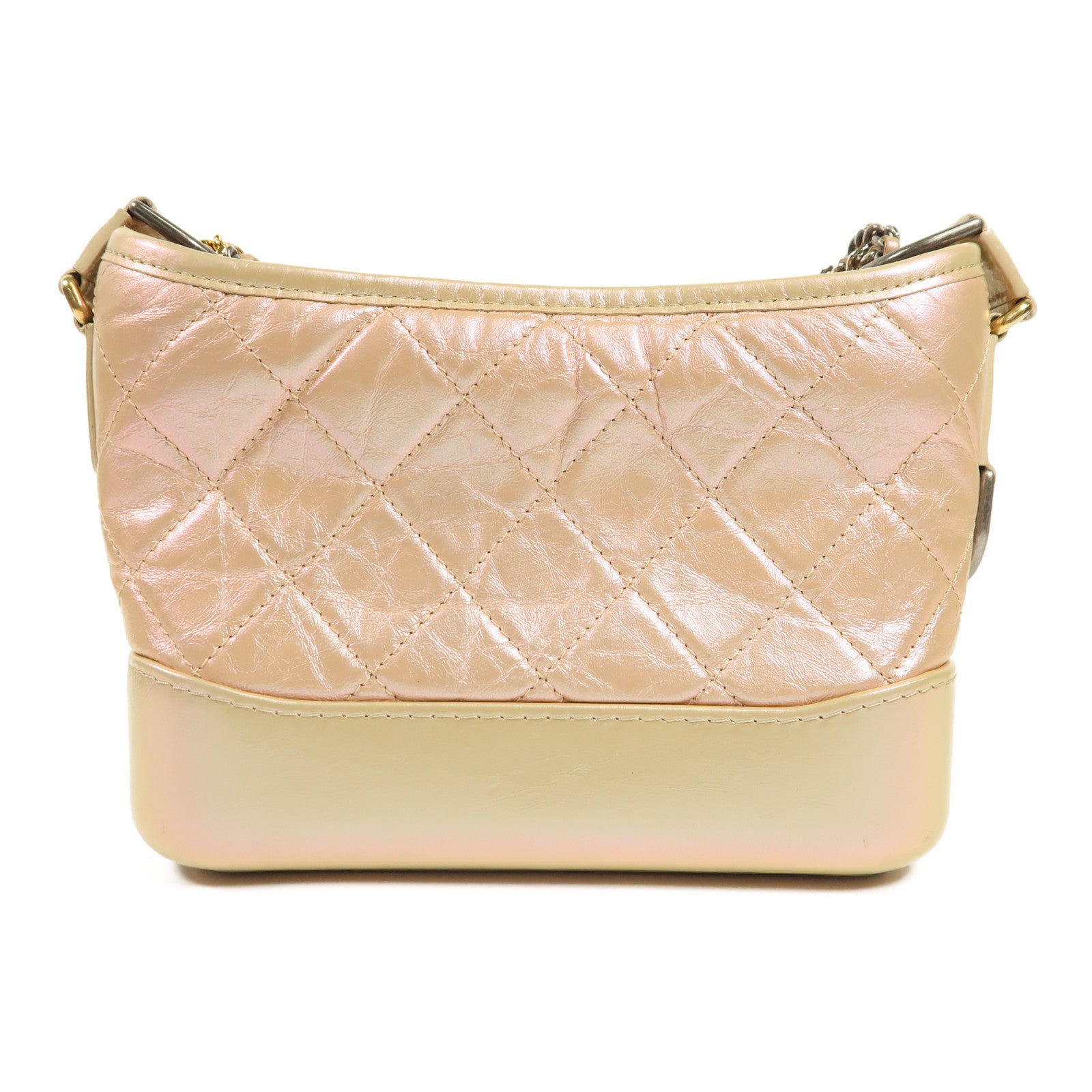 CHANEL 牛皮皮革Gabrielle鏈帶肩背袋