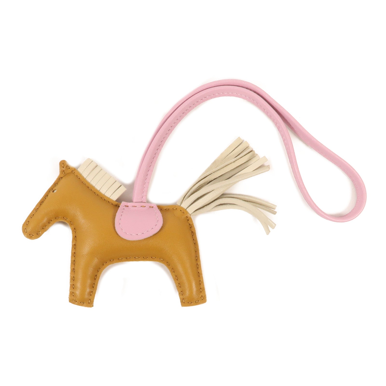 HERMES Milo皮革Rodeo PM掛飾