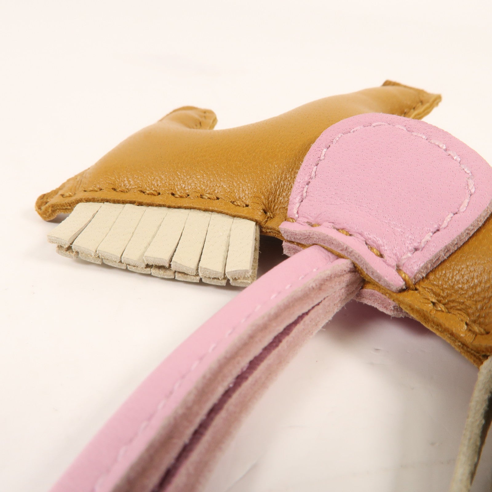 HERMES Milo皮革Rodeo PM掛飾