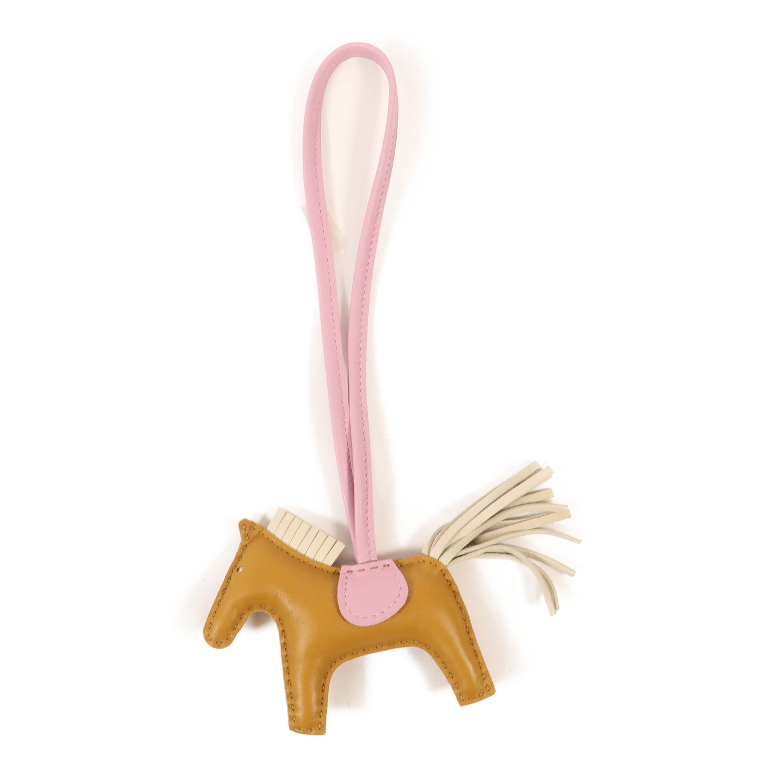 HERMES Milo皮革Rodeo PM掛飾