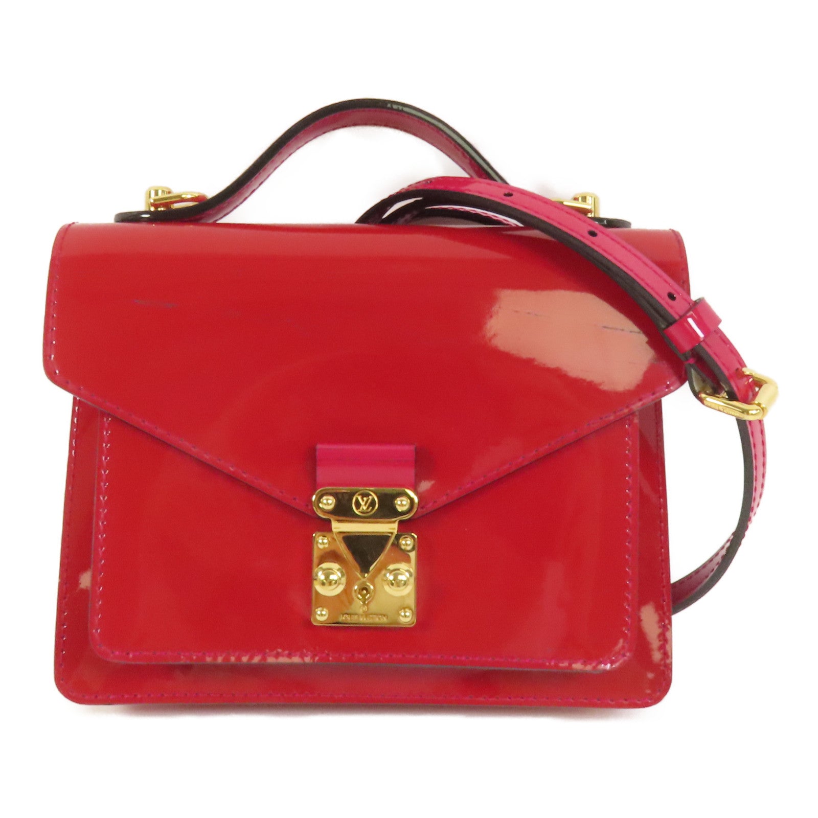 LOUIS VUITTON 【激減優惠】Vernis Monceau BB手挽肩背兩用袋