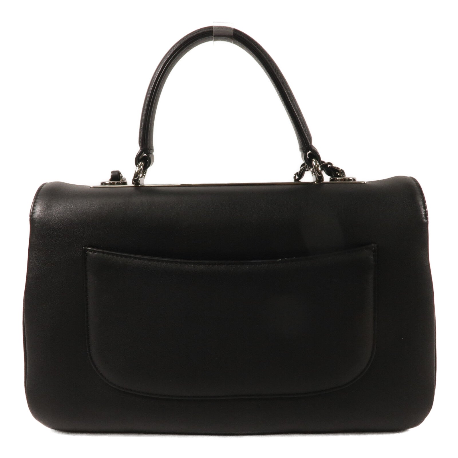 CHANEL 牛皮皮革Trendy CC Medium鏈帶手挽肩背兩用袋