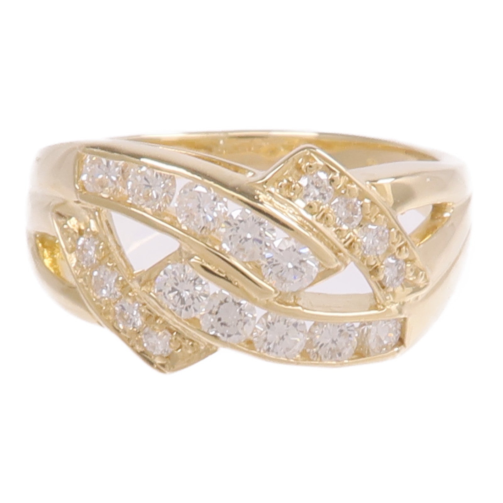 JEWELRY 18K黃金Diamond Ring鑽石戒指US#6.5