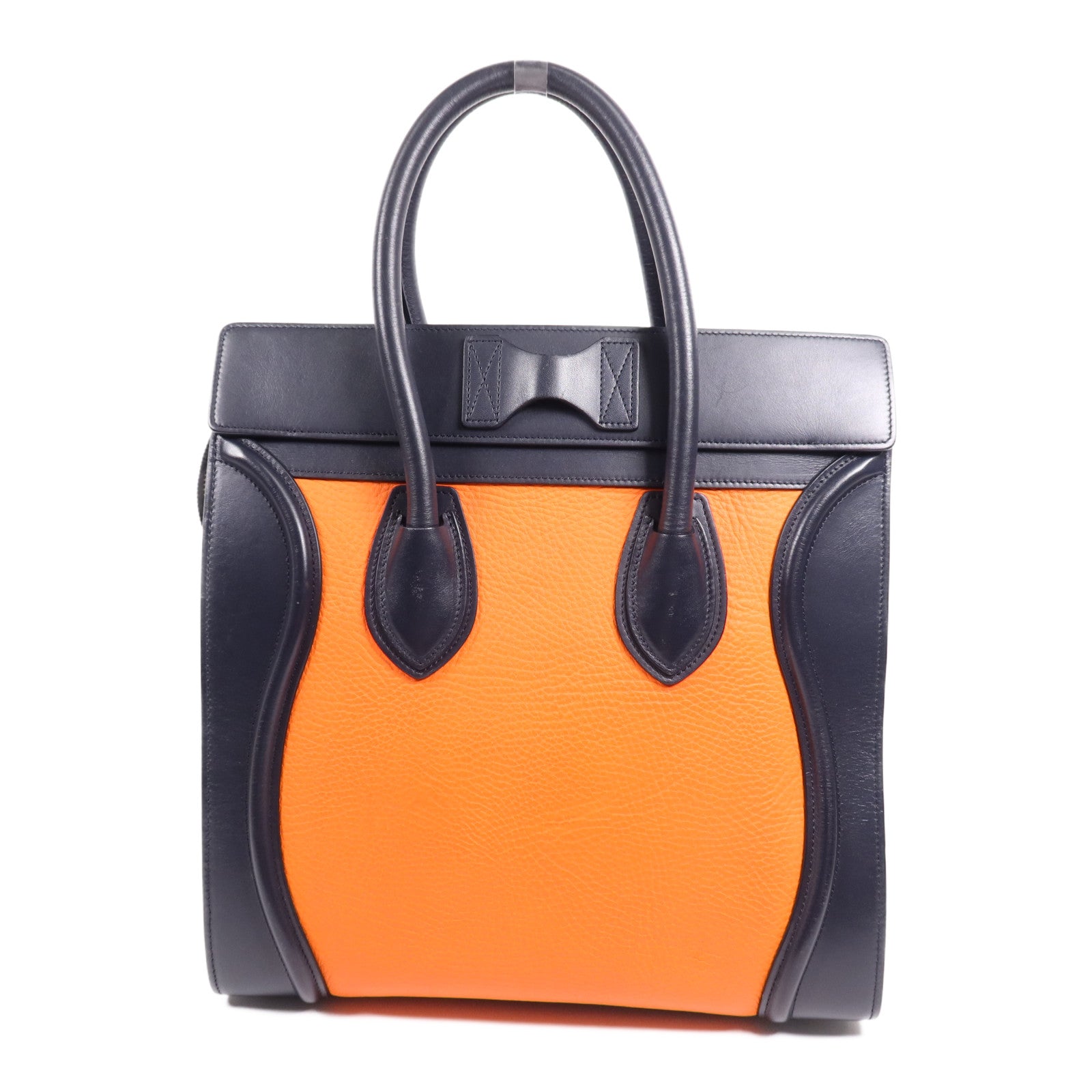 CELINE 牛皮皮革Mini Luggage手挽袋