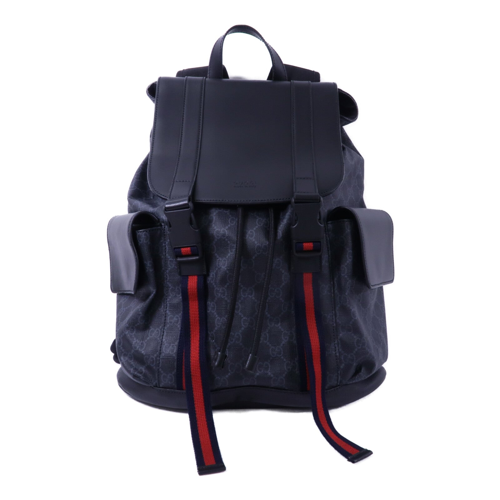 GUCCI 塗層帆布GG Supreme Backpack背包