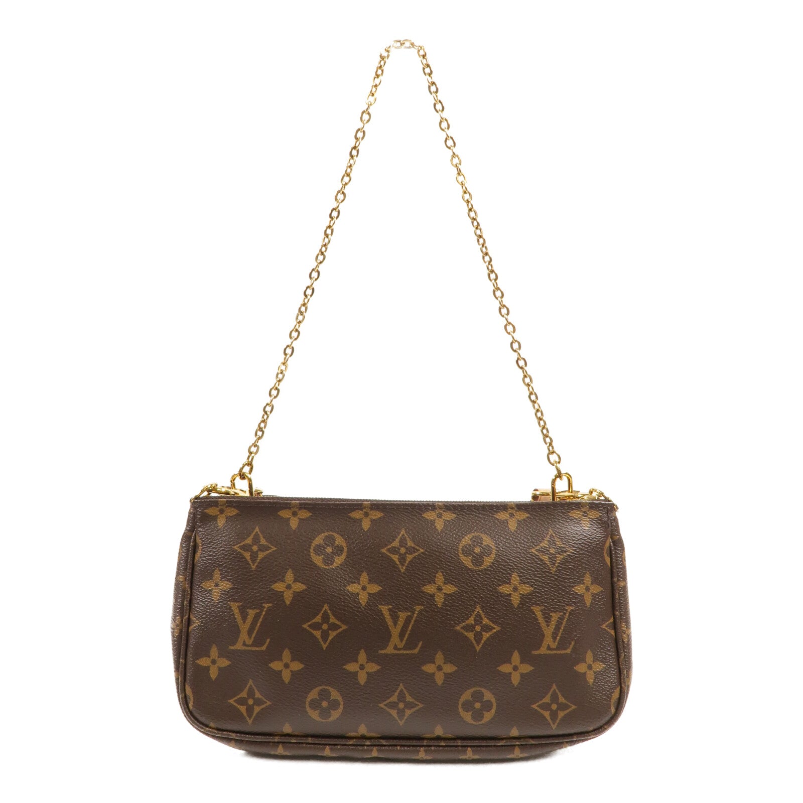 LOUIS VUITTON Monogram Multi Pochette Accessoires金扣肩背袋