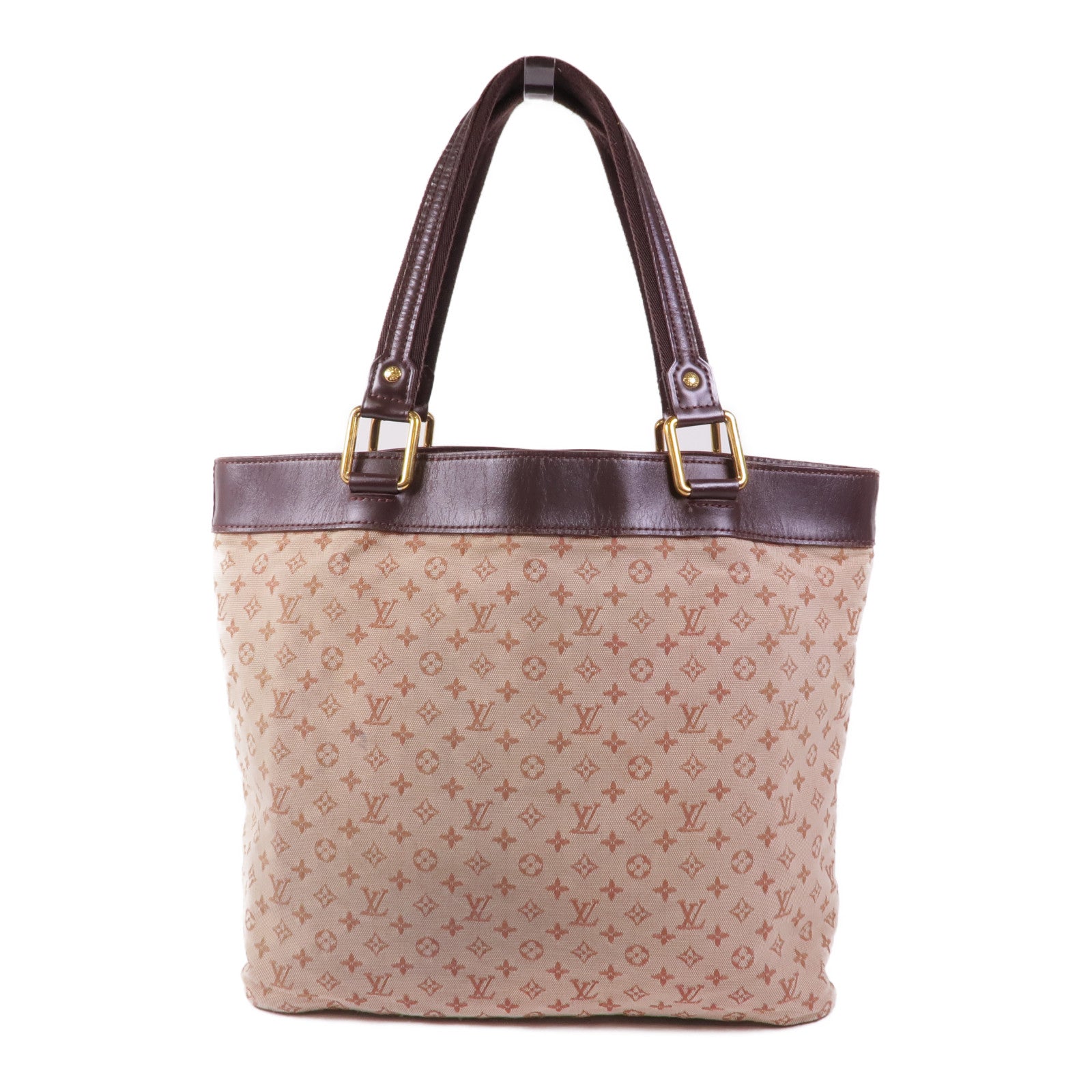 LOUIS VUITTON Monogram Mini Lucille GM金扣手挽袋