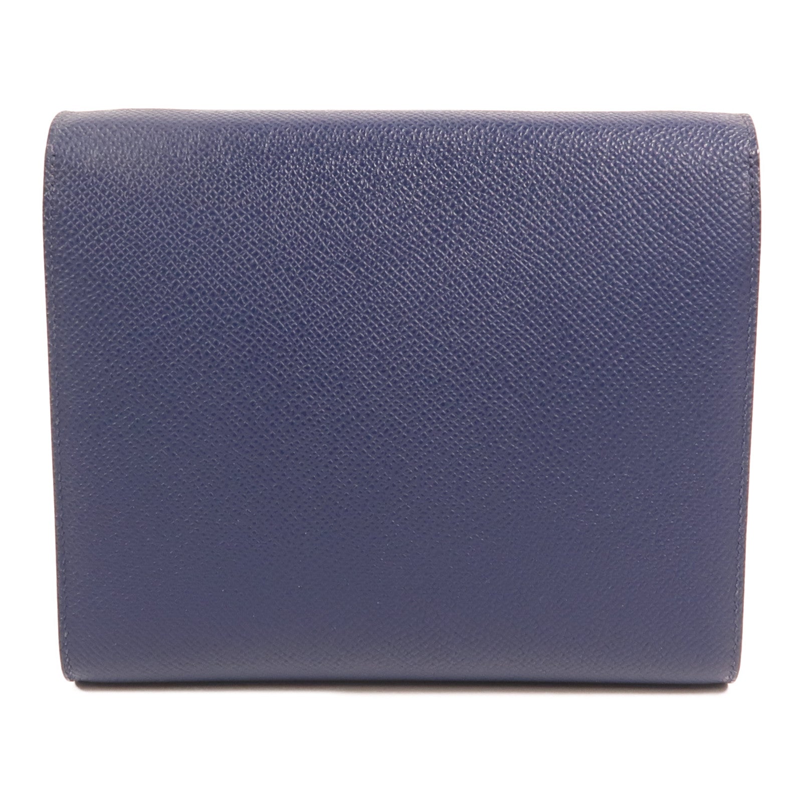 HERMES Epsom皮革Clic 16金扣肩背袋Bleu Saphir