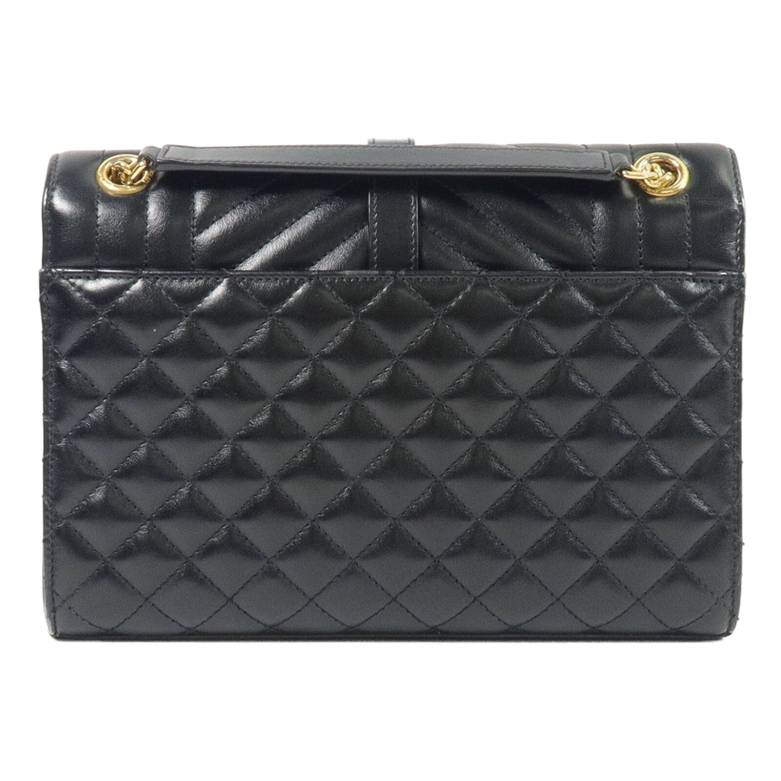 SAINT LAURENT 牛皮皮革Envelope Medium鏈帶肩背袋