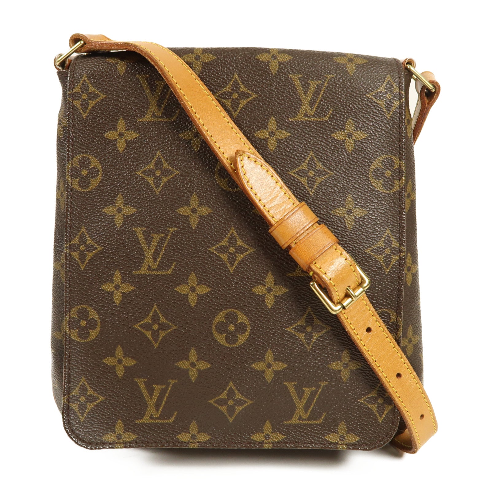 LOUIS VUITTON 【激減優惠】Monogram Musette Salsa Short金扣肩背袋