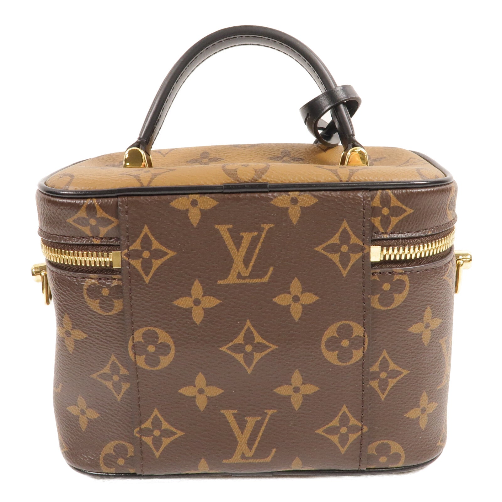 LOUIS VUITTON Monogram Reverse Vanity PM手挽肩背兩用袋