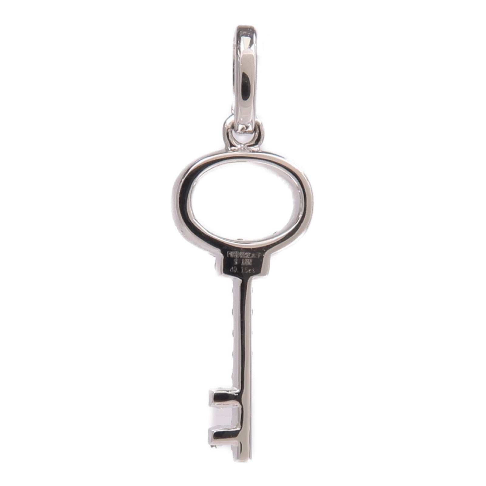 JEWELRY 18K白金Pendant Top鑽石吊墜