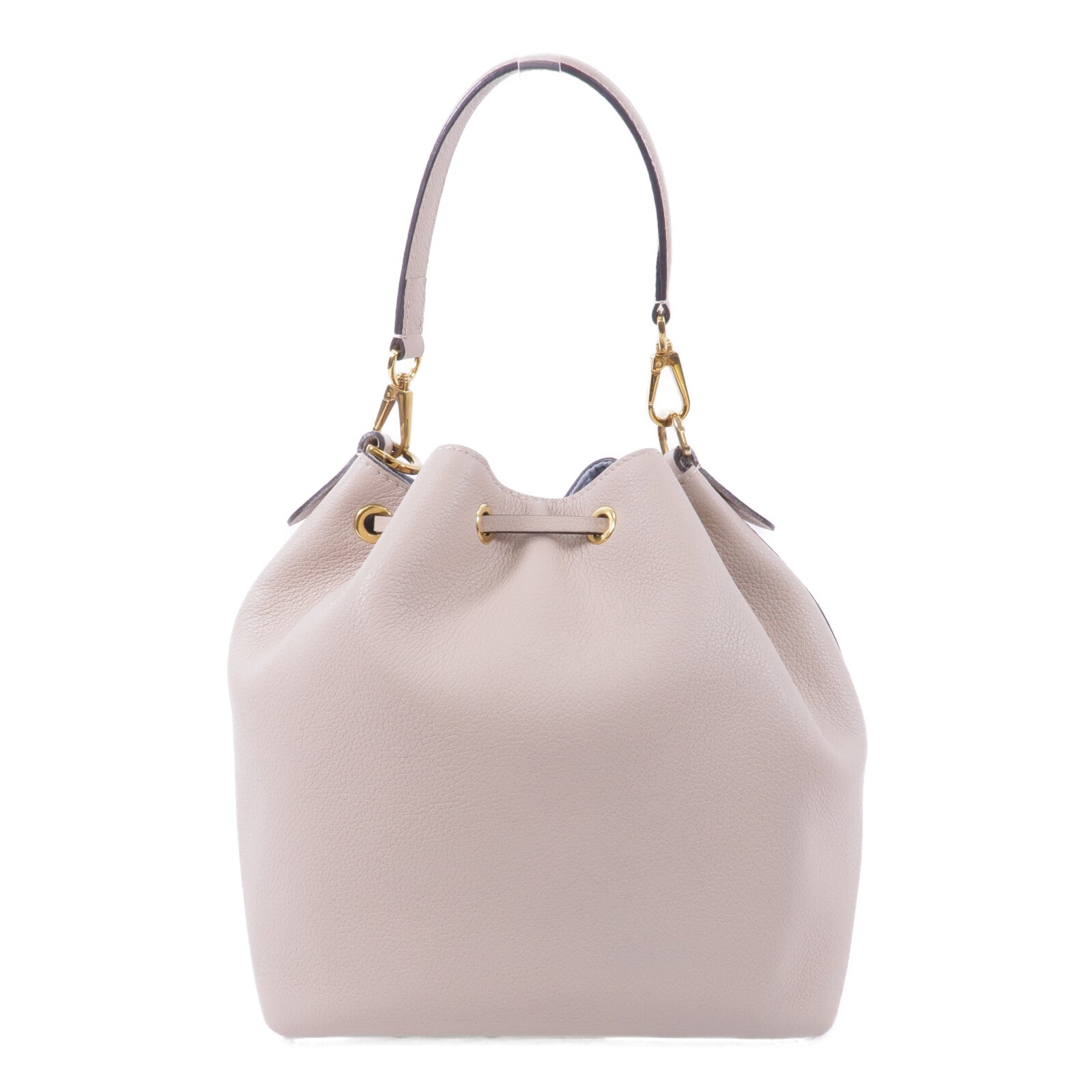 LOUIS VUITTON 牛皮皮革Lockme Bucket手挽肩背兩用袋