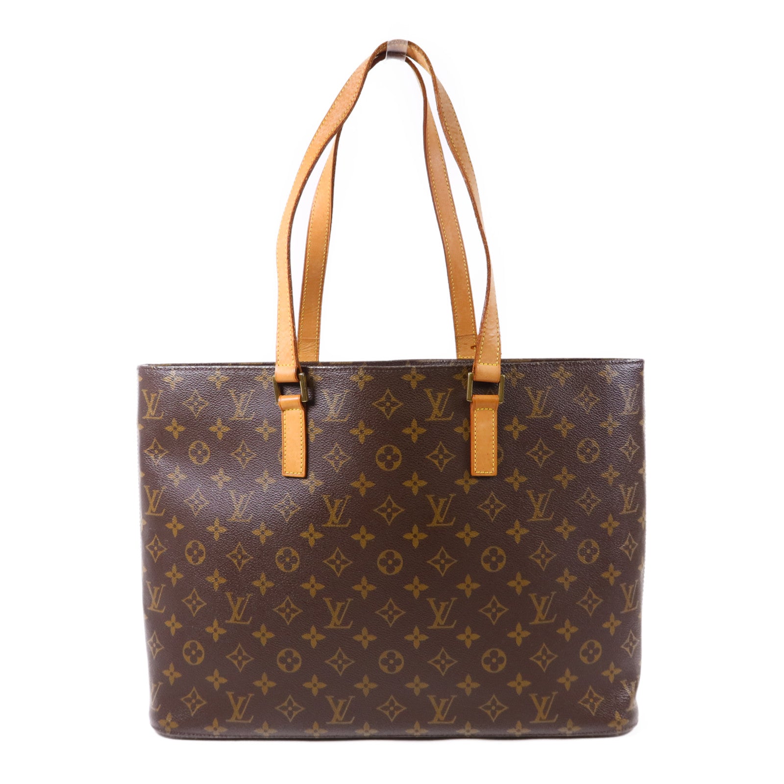 LOUIS VUITTON Monogram Luco Tote Bag金扣肩背袋