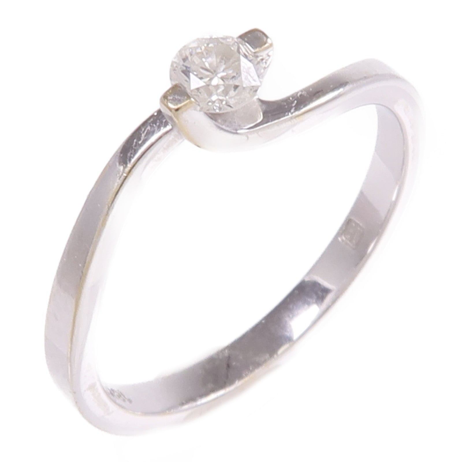 JEWELRY 18K白金Diamond Ring鑽石戒指US#5.75