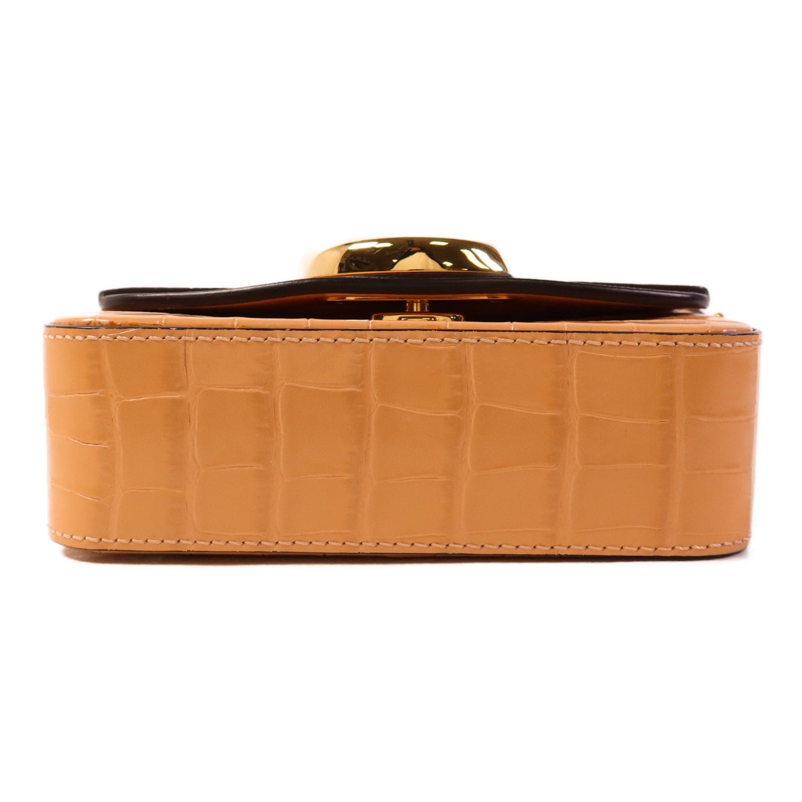 Chloe 皮革2 Way Shoulder Bag金扣手挽肩背兩用袋