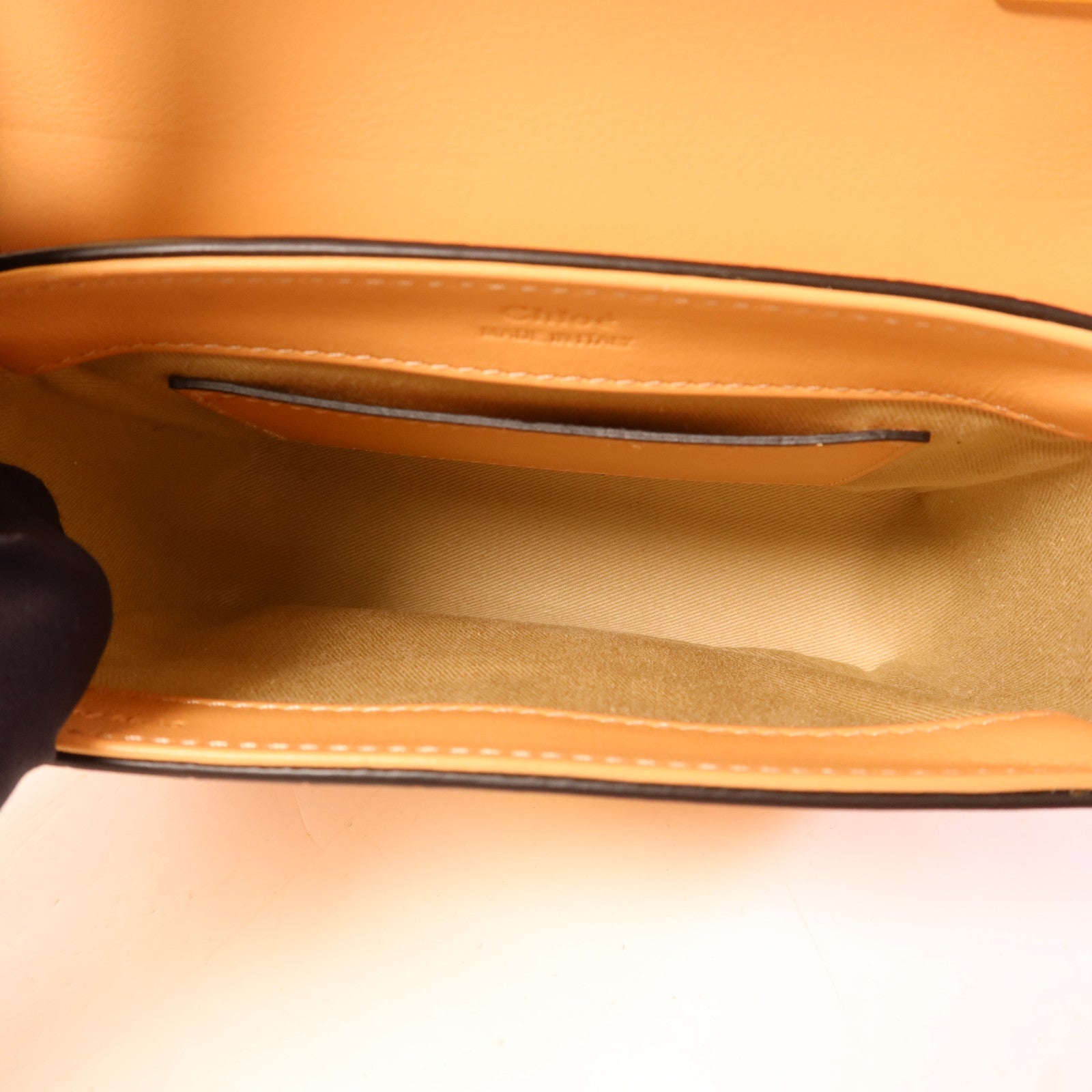 Chloe 皮革2 Way Shoulder Bag金扣手挽肩背兩用袋