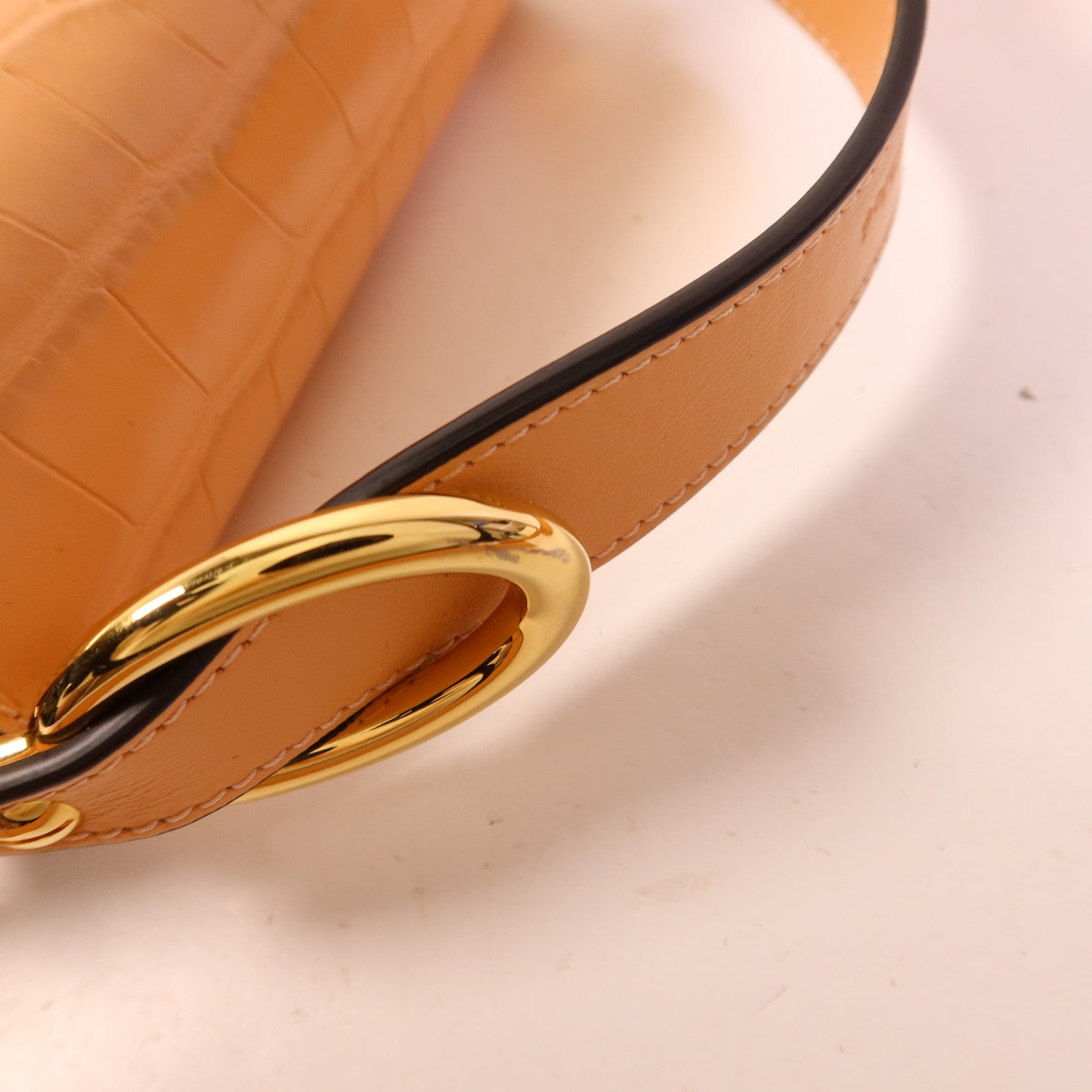 Chloe 皮革2 Way Shoulder Bag金扣手挽肩背兩用袋