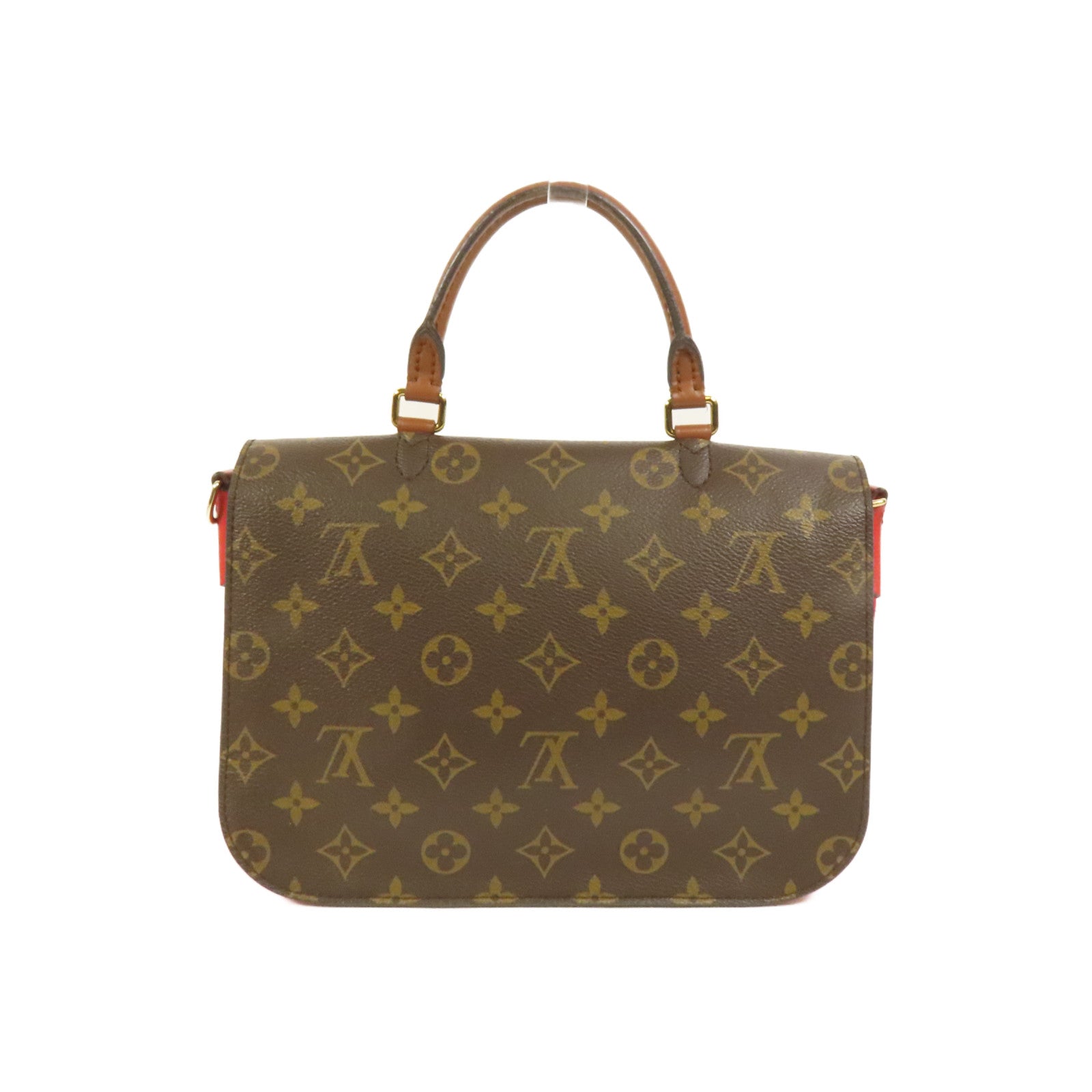 LOUIS VUITTON Monogram Vanguard金扣手挽肩背兩用袋