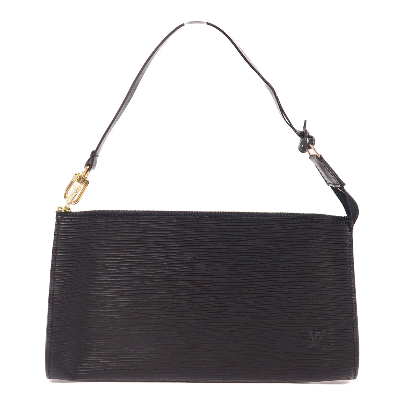 LOUIS VUITTON Epi Pochette Accessories Pouch金扣手挽袋