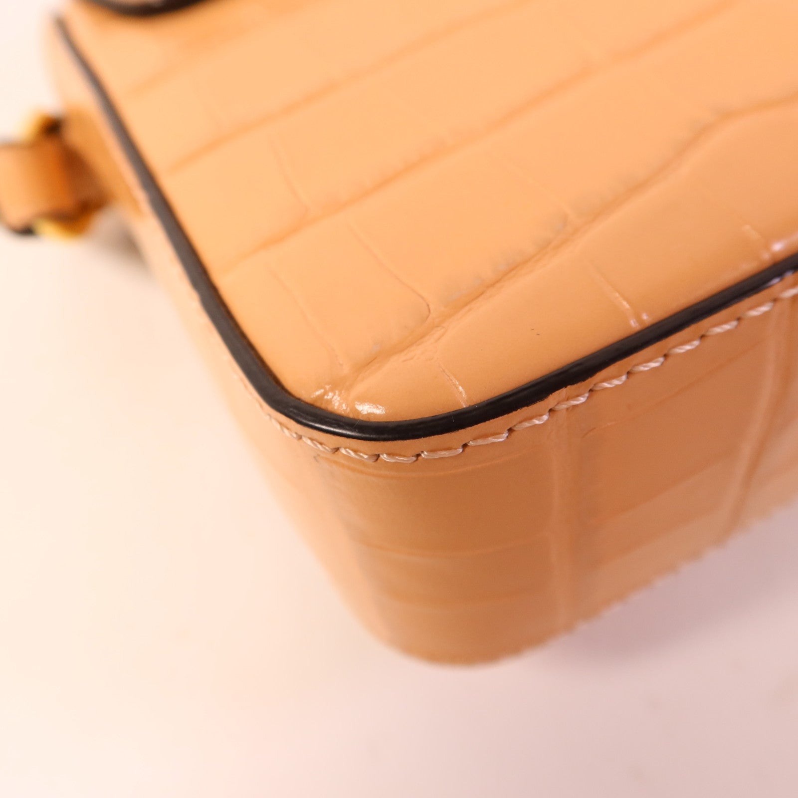 Chloe 皮革2 Way Shoulder Bag金扣手挽肩背兩用袋