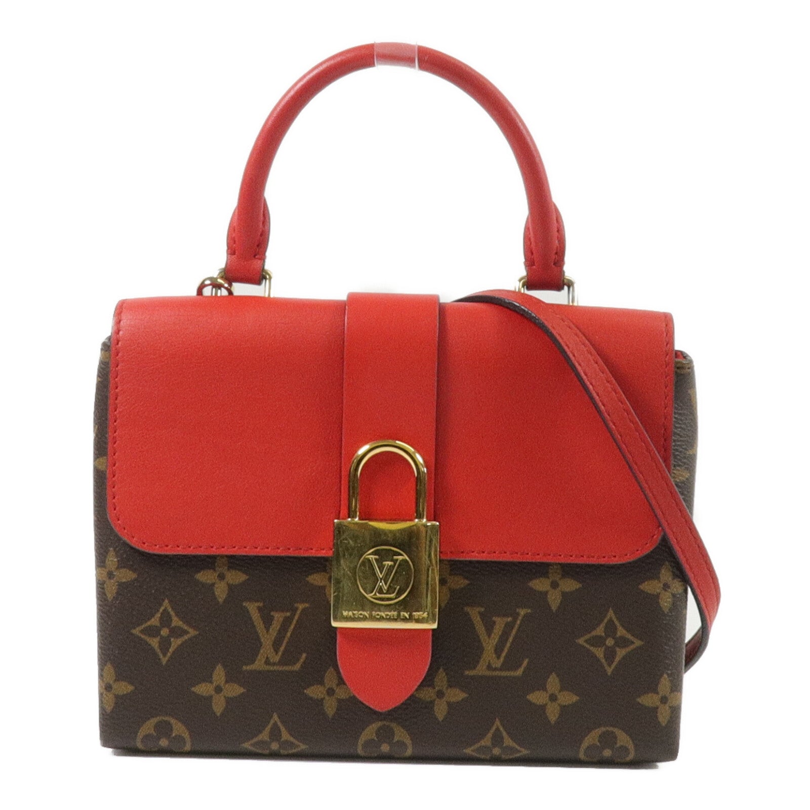 LOUIS VUITTON Monogram Locky BB手挽肩背兩用袋