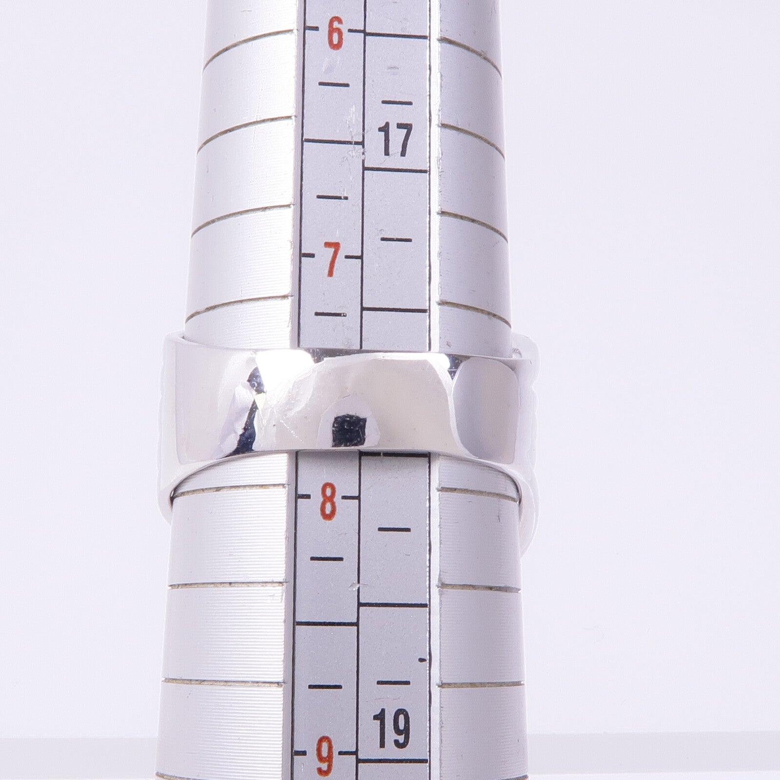 JEWELRY 18K白金Ruby Diamond Ring紅寶石/鑽石戒指US#7.5