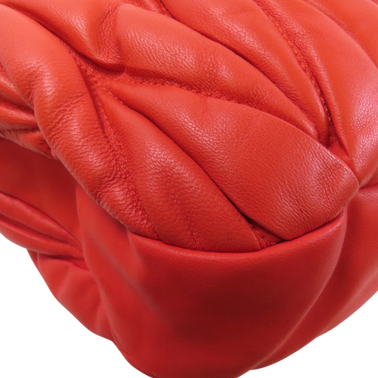 Miu Miu 牛皮皮革2Way Shoulder Bag金扣手挽肩背兩用袋