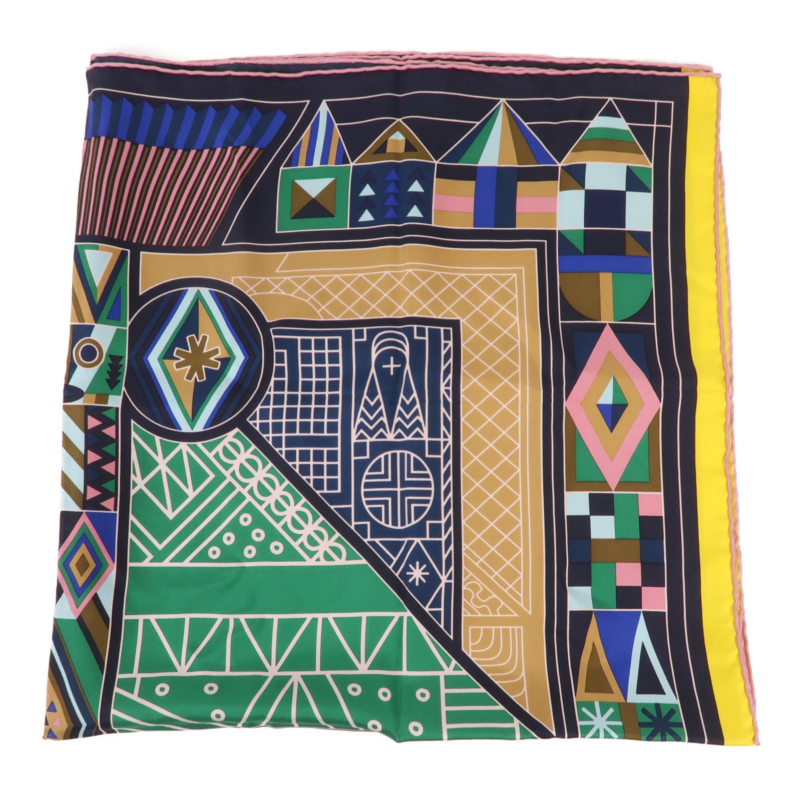 HERMES 絲質Scarf 90X90cm絲巾