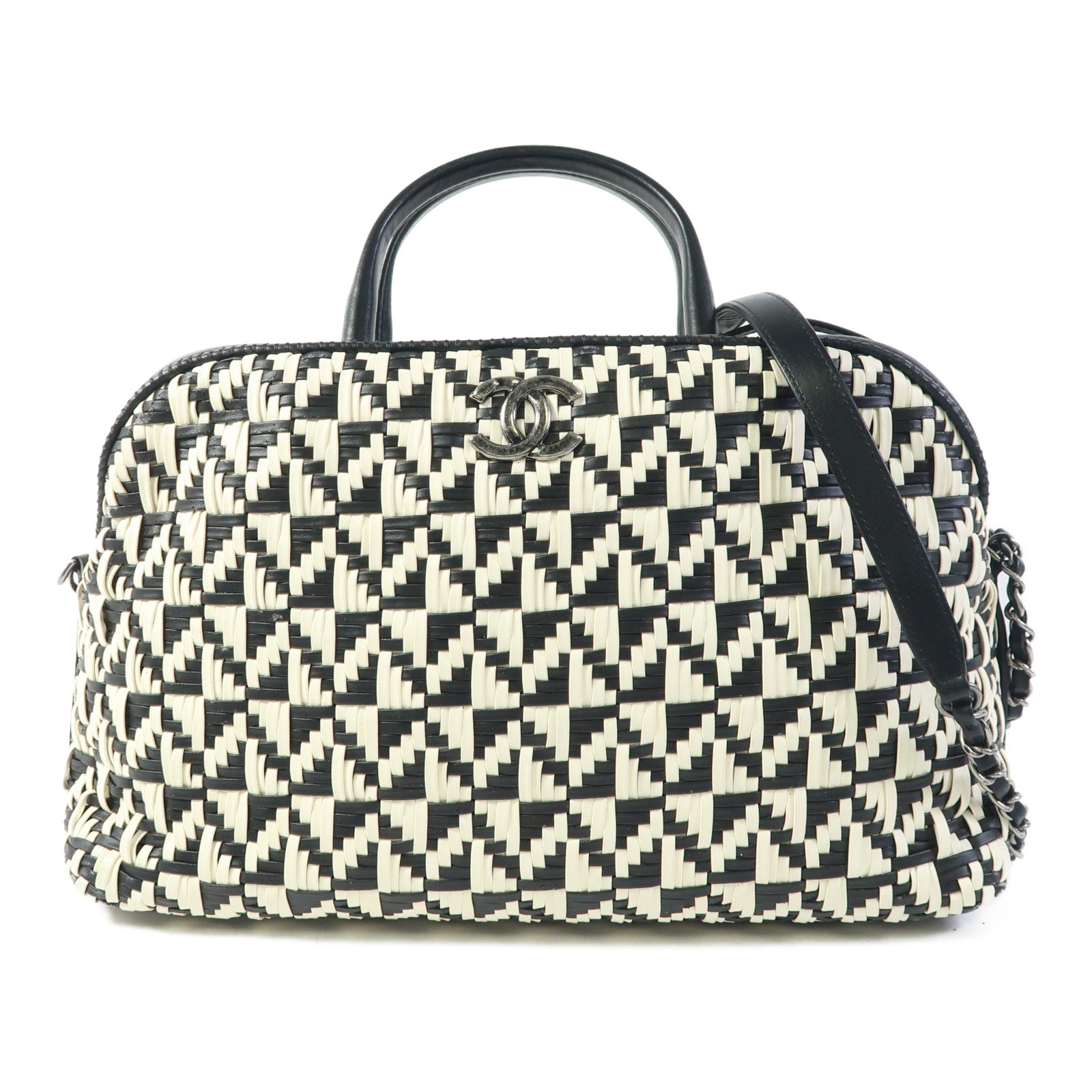 CHANEL 牛皮皮革2 Way Shoulder Bag手挽肩背兩用袋