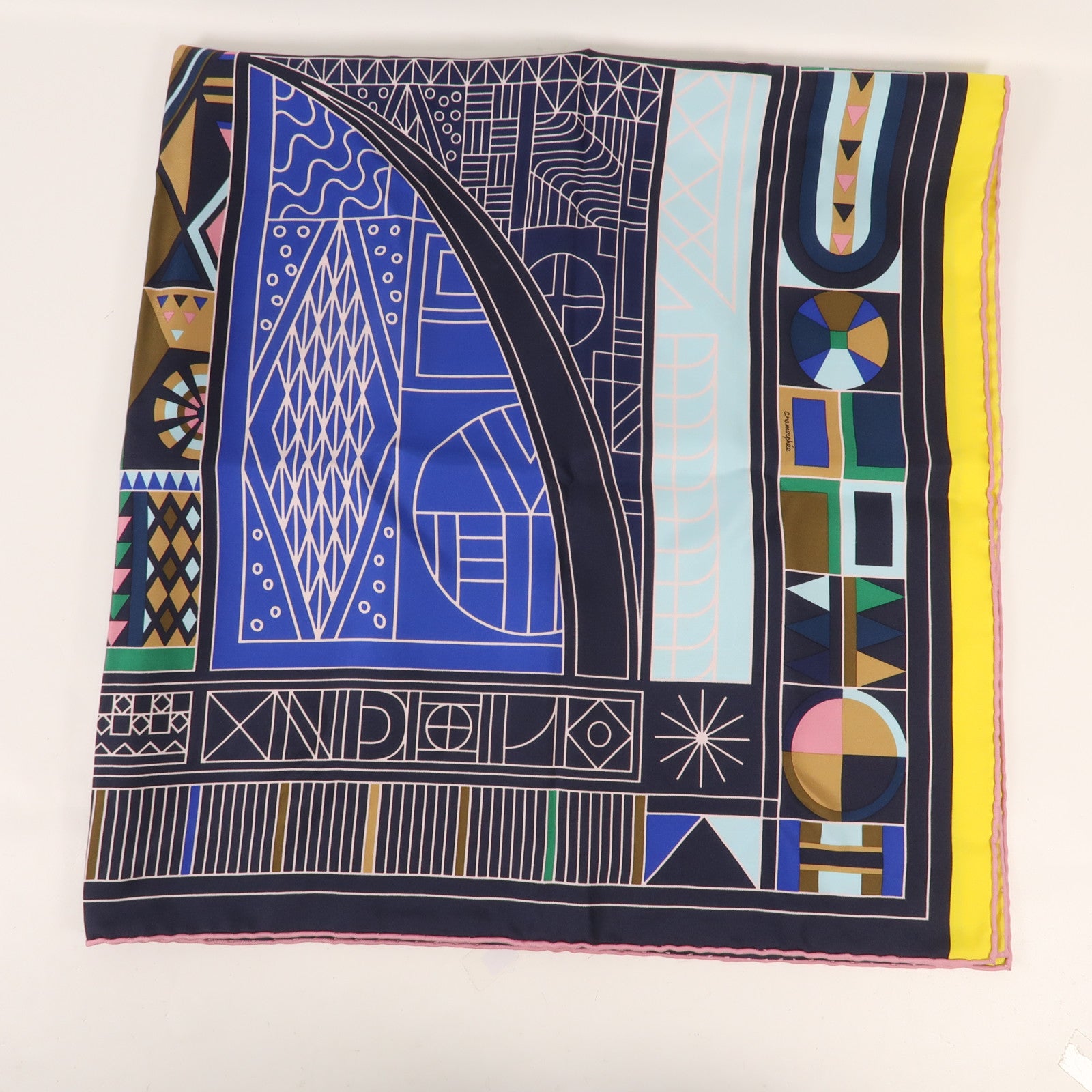 HERMES 絲質Scarf 90X90cm絲巾