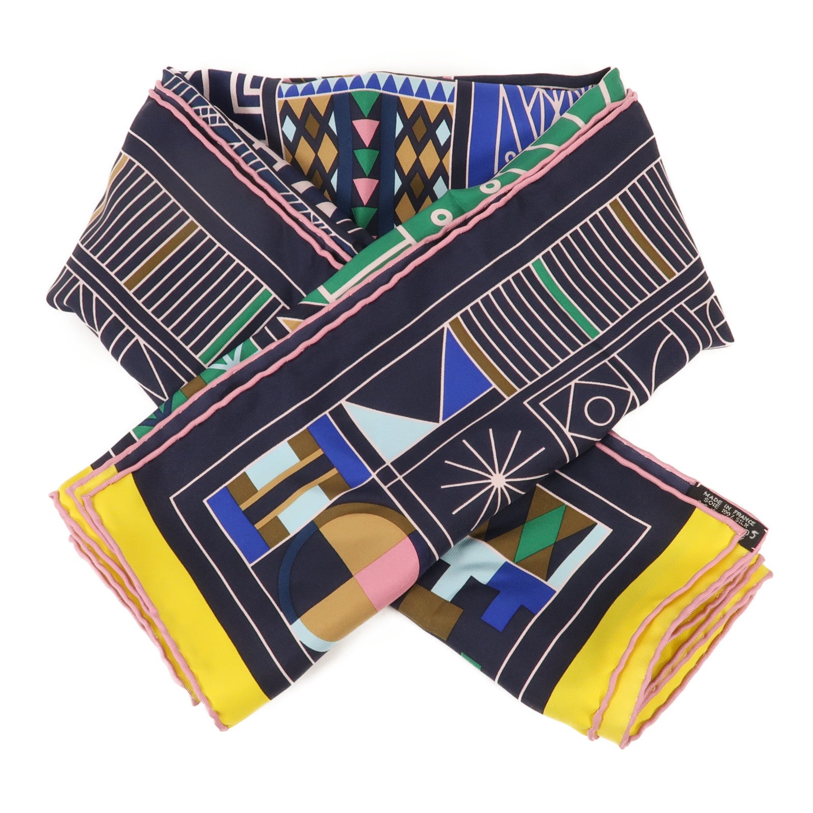 HERMES 絲質Scarf 90X90cm絲巾