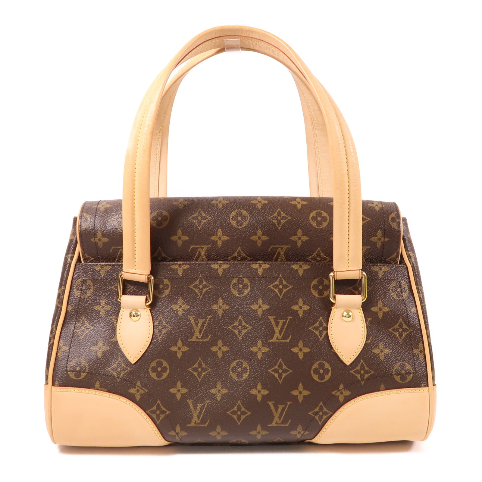 LOUIS VUITTON LV GHW Beverly GM Shoulder Bag M40120 Monogram Brown