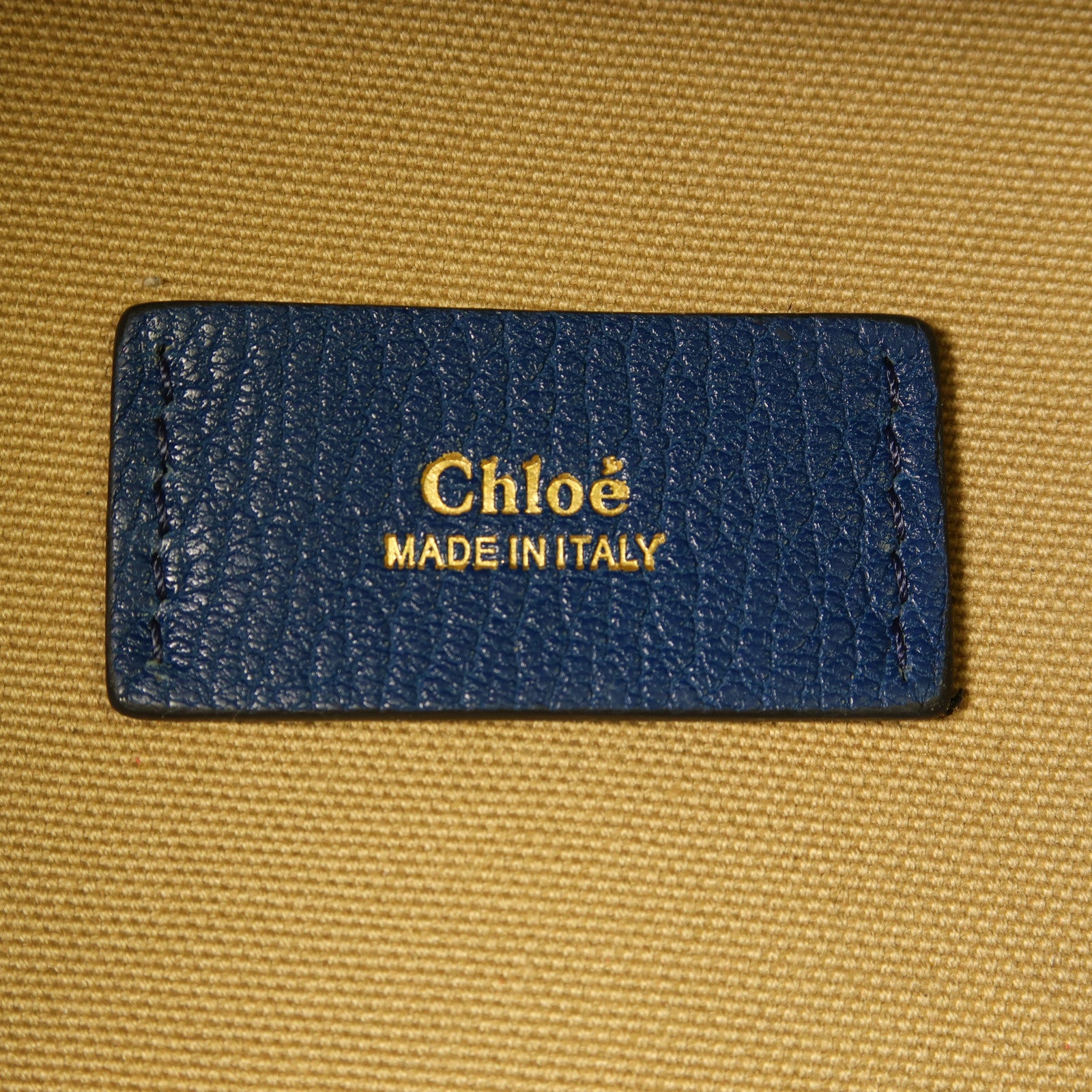 Chloe 牛皮皮革2 Way Shoulder Bag金扣手挽肩背兩用袋