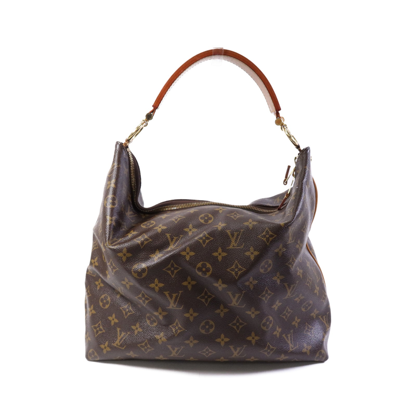 LOUIS VUITTON Monogram Sully MM金扣手挽袋