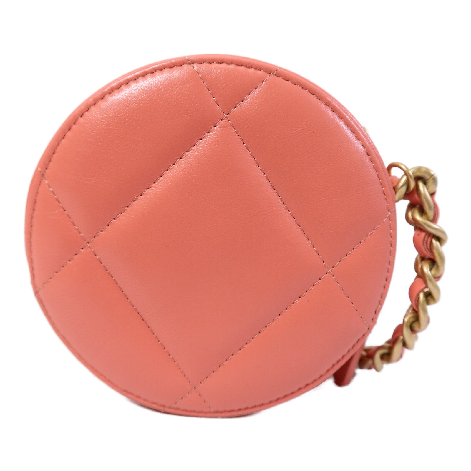 CHANEL 羊皮皮革Chanel 19 Clutch Bag鏈帶肩背袋