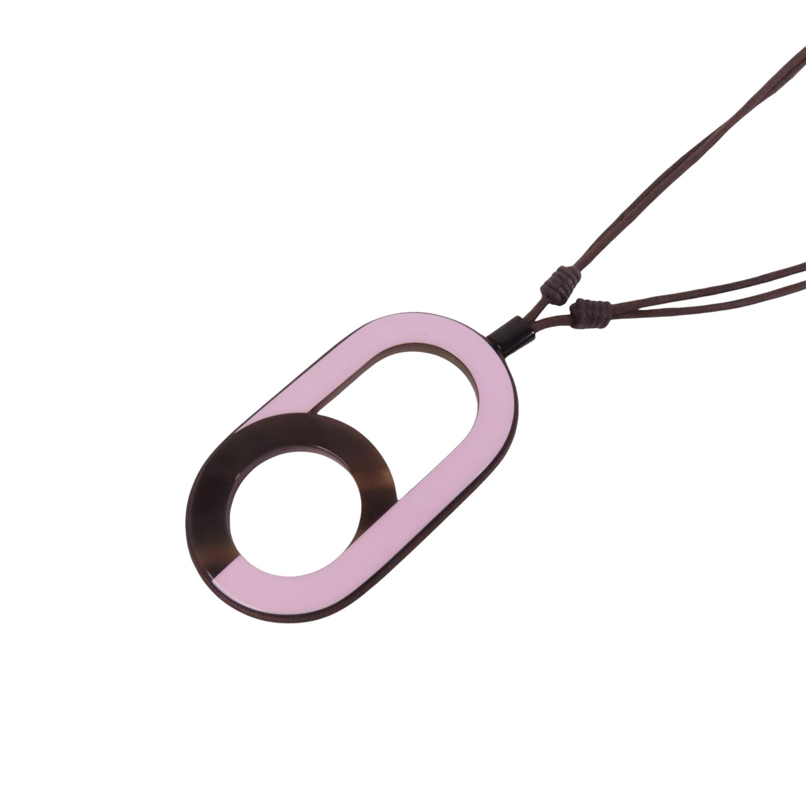 HERMES 水牛角Leillian Plus House Necklace項鏈